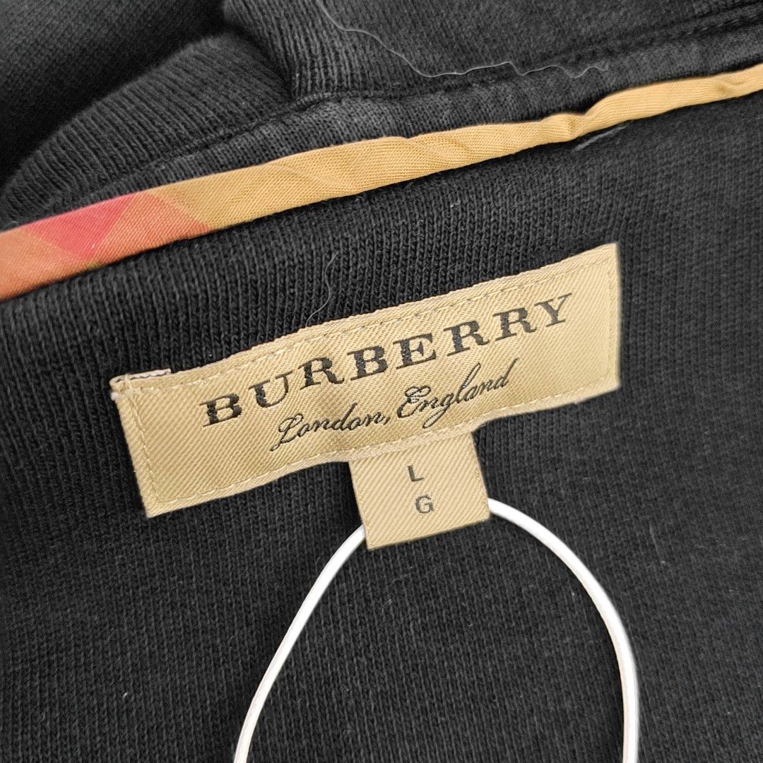 Burberry Burberry Embroidered Knight Zip Hoodie Size L Size US L / EU 52-54 / 3 - 9 Thumbnail