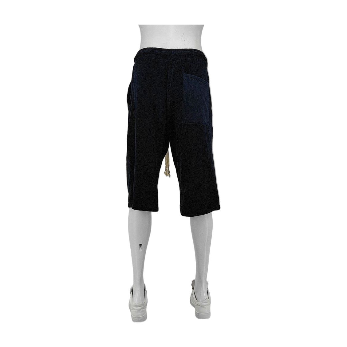 Loewe Loewe Navy Cotton Drawstring Shorts Size 34 Size US 34 / EU 50 - 3 Thumbnail
