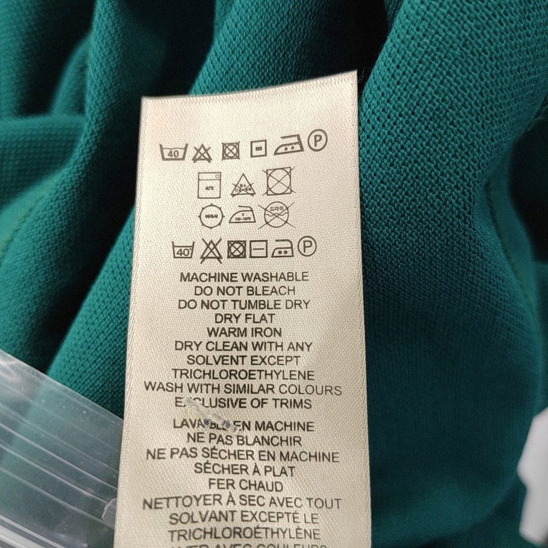 Burberry Burberry Brit Dark Green Cotton Polo Shirt XL Size US XL / EU 56 / 4 - 5 Thumbnail