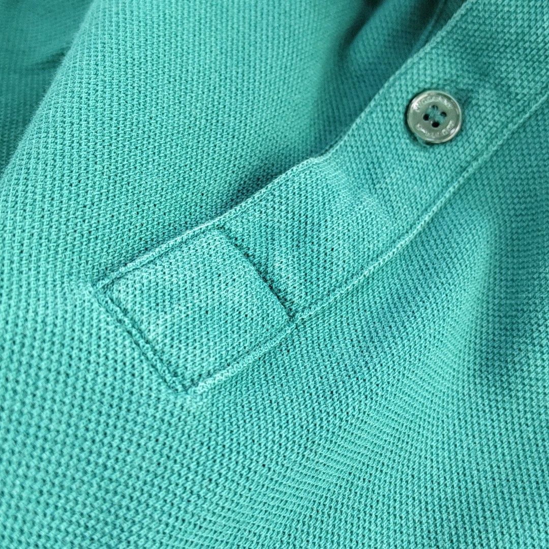 Burberry Burberry Brit Dark Green Cotton Polo Shirt XL Size US XL / EU 56 / 4 - 7 Thumbnail