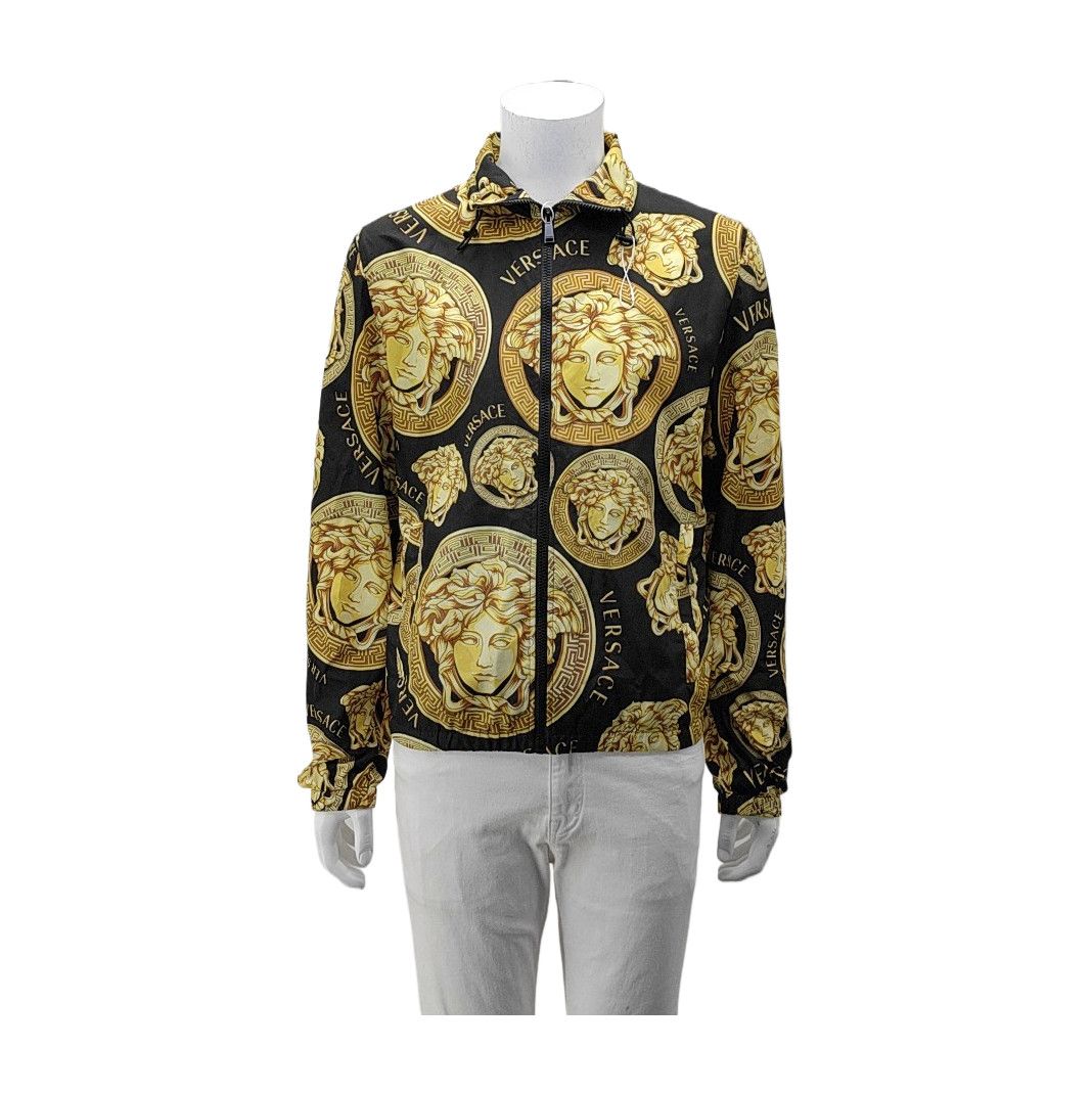 Versace Versace Medusa Head Print Light Jacket L Size US L / EU 52-54 / 3 - 2 Thumbnail