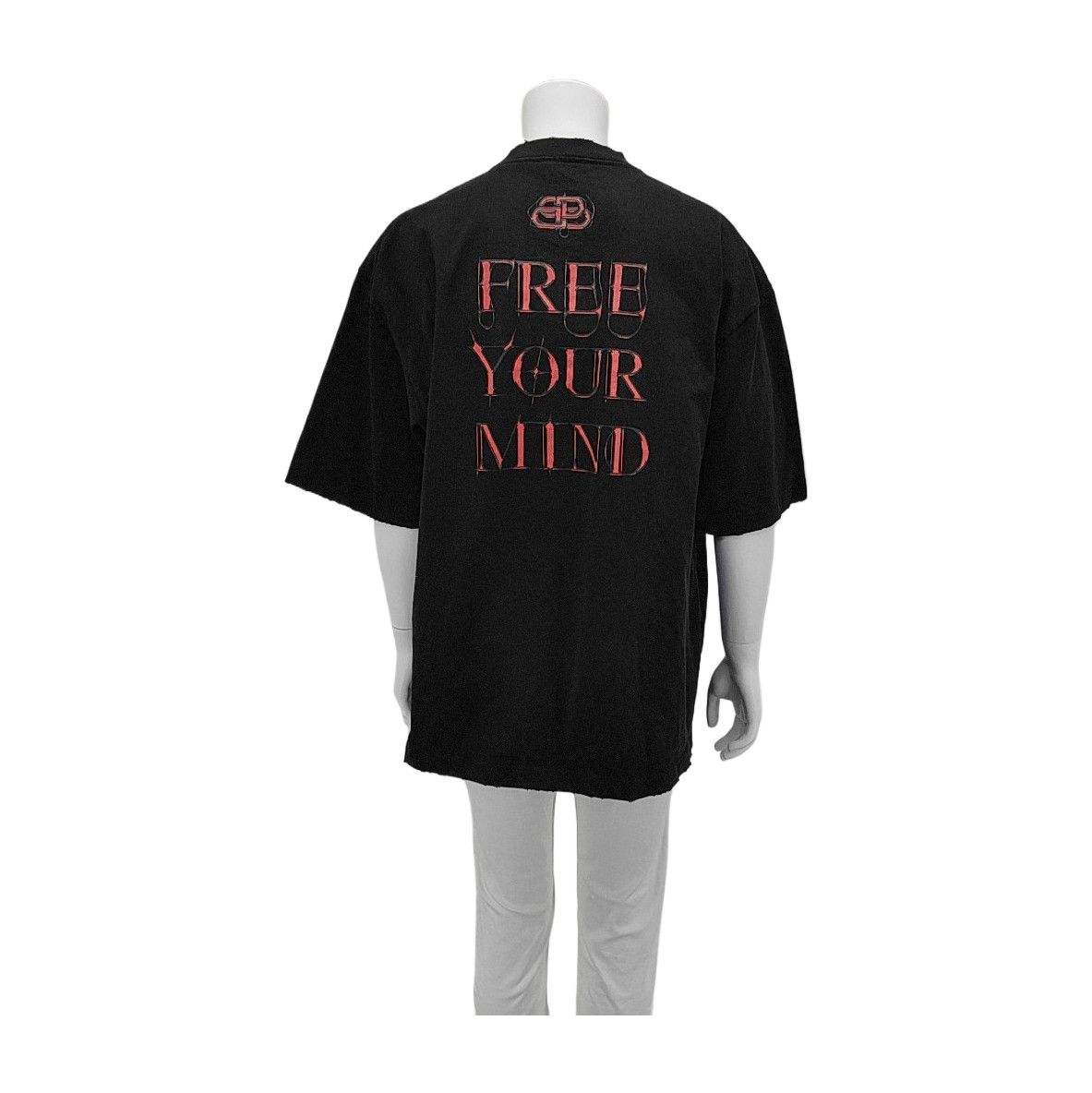 Balenciaga Balenciaga Society Free Your Mind T-Shirt XS Size US XS / EU 42 / 0 - 3 Thumbnail