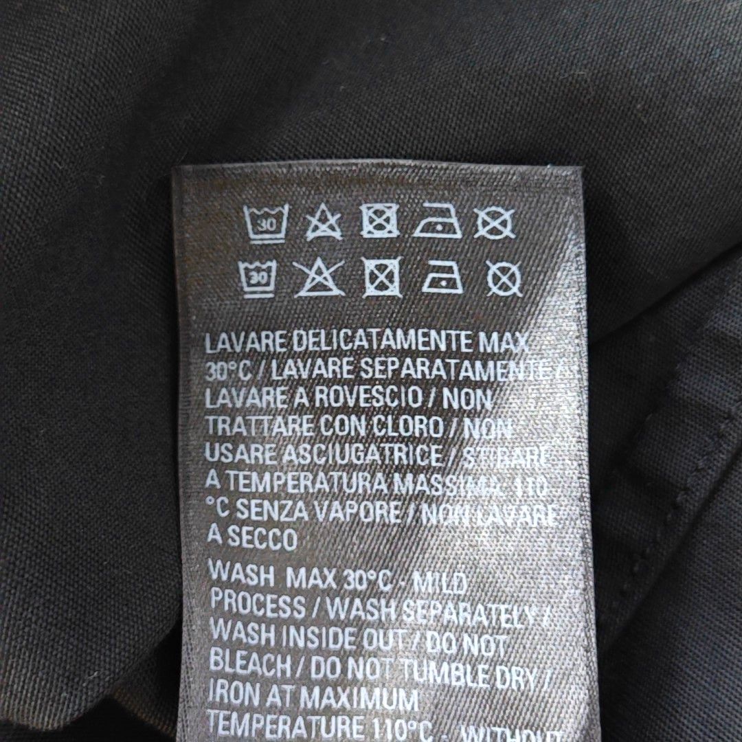 Balenciaga Balenciaga Black Cotton Long Sleeve Shirt Size 2 Size US M / EU 48-50 / 2 - 5 Thumbnail