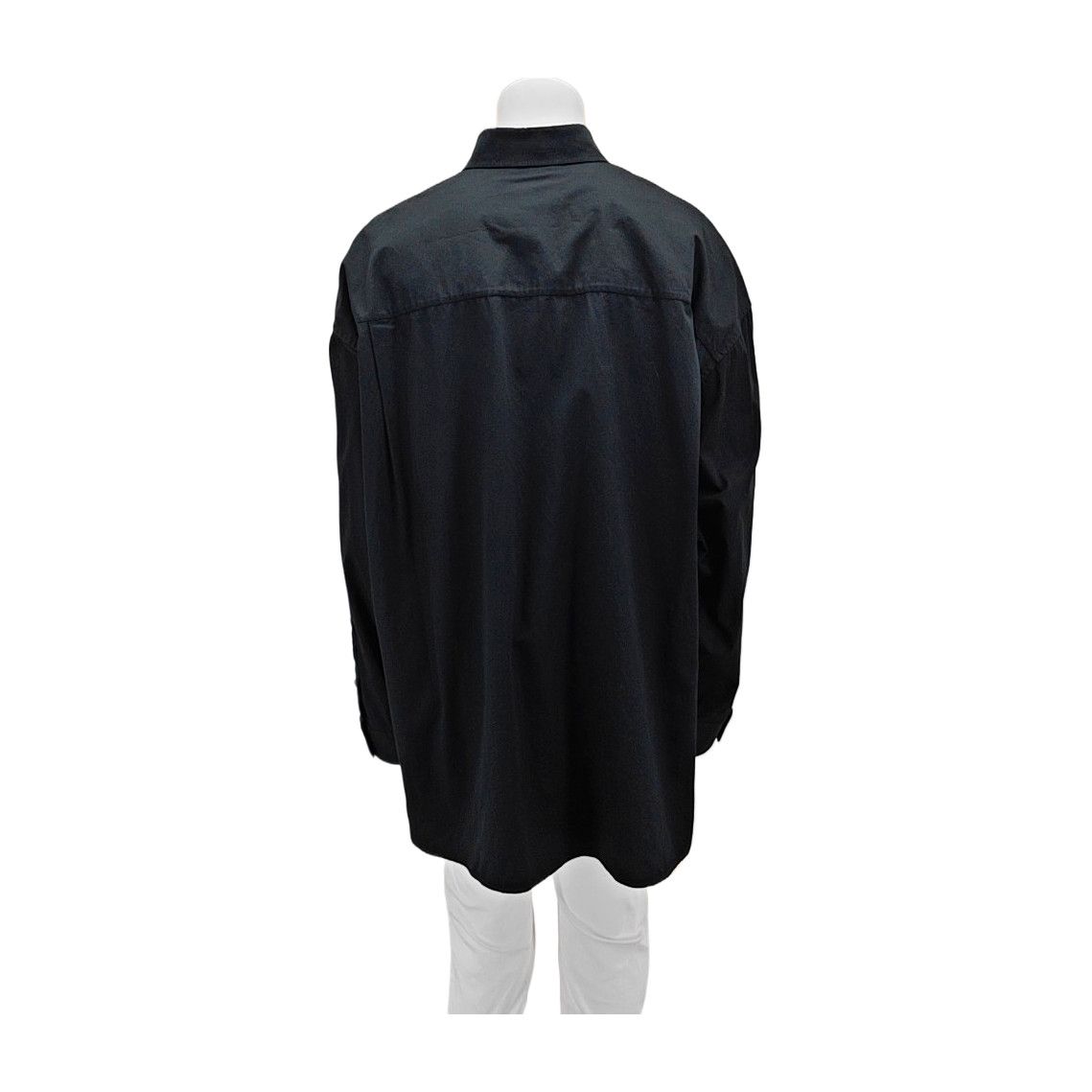 Balenciaga Balenciaga Black Cotton Long Sleeve Shirt Size 2 Size US M / EU 48-50 / 2 - 3 Thumbnail
