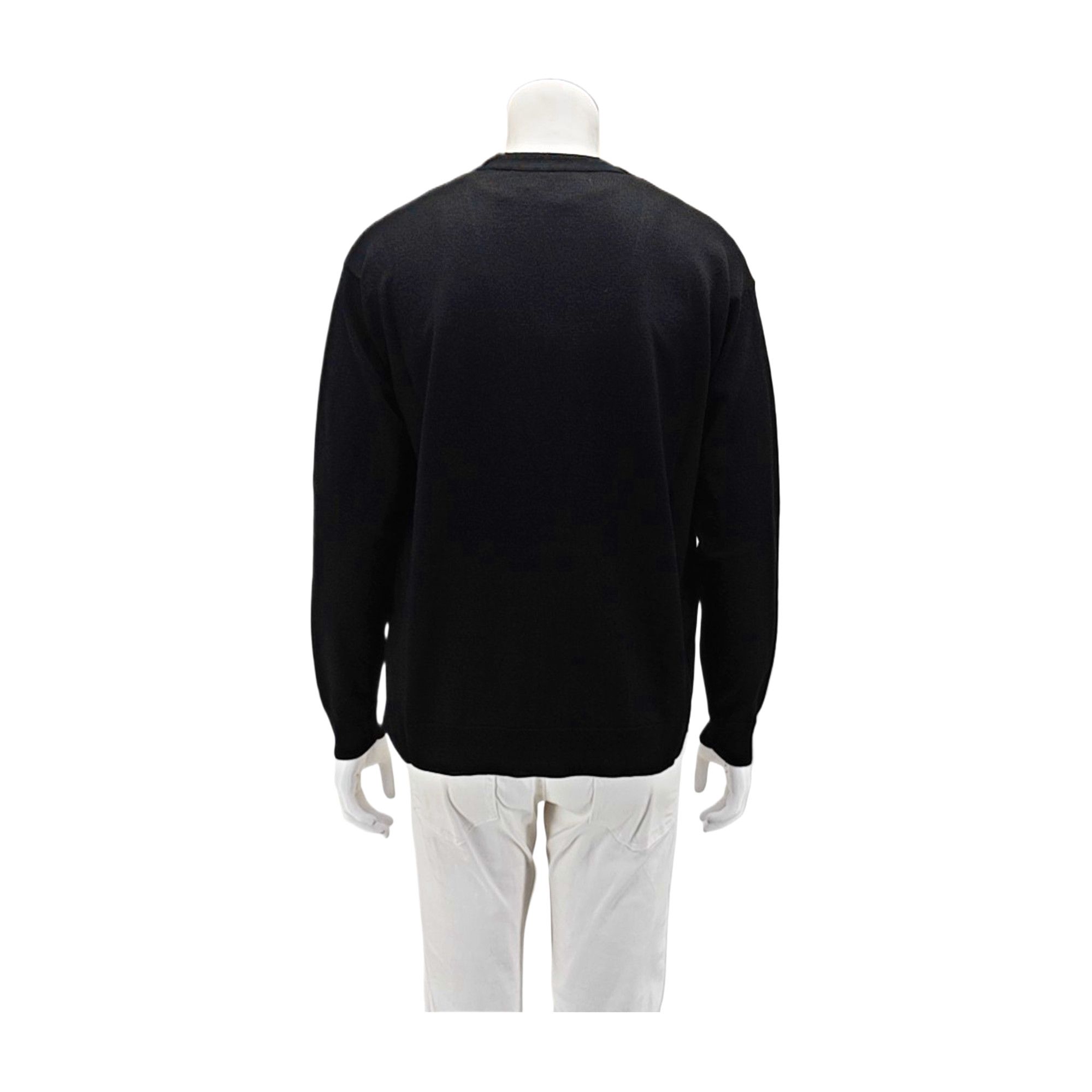 Loewe Loewe Embroidered Logo Wool Cardigan XL Size US XL / EU 56 / 4 - 3 Thumbnail