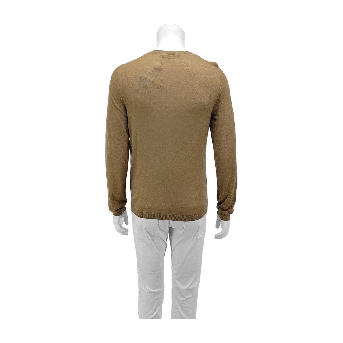 Gucci Gucci Brown Cashmere Crewneck Sweater L Size US L / EU 52-54 / 3 - 3 Thumbnail