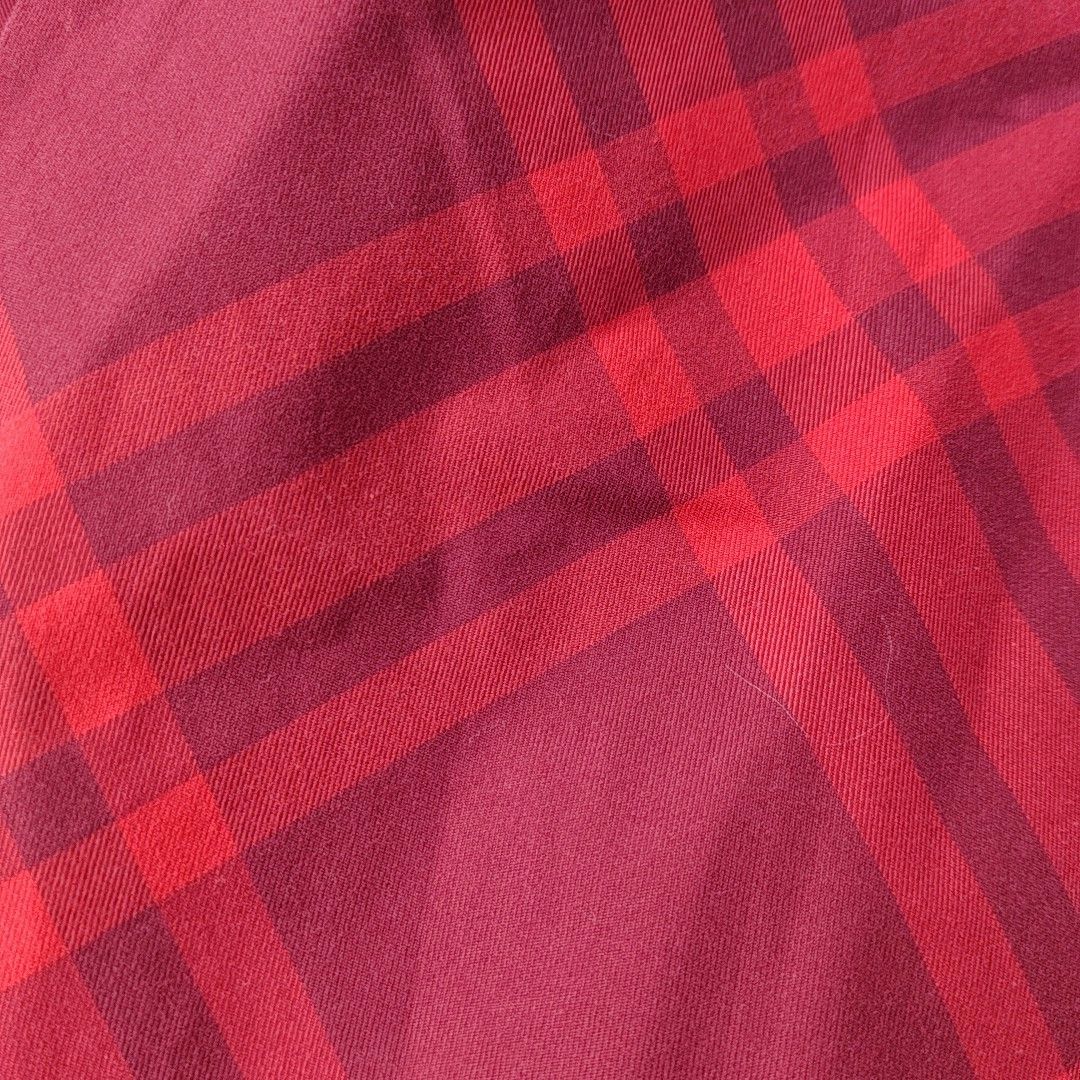 Burberry Burberry Plaid Cotton Long Sleeve Shirt XS Size US XS / EU 42 / 0 - 6 Thumbnail