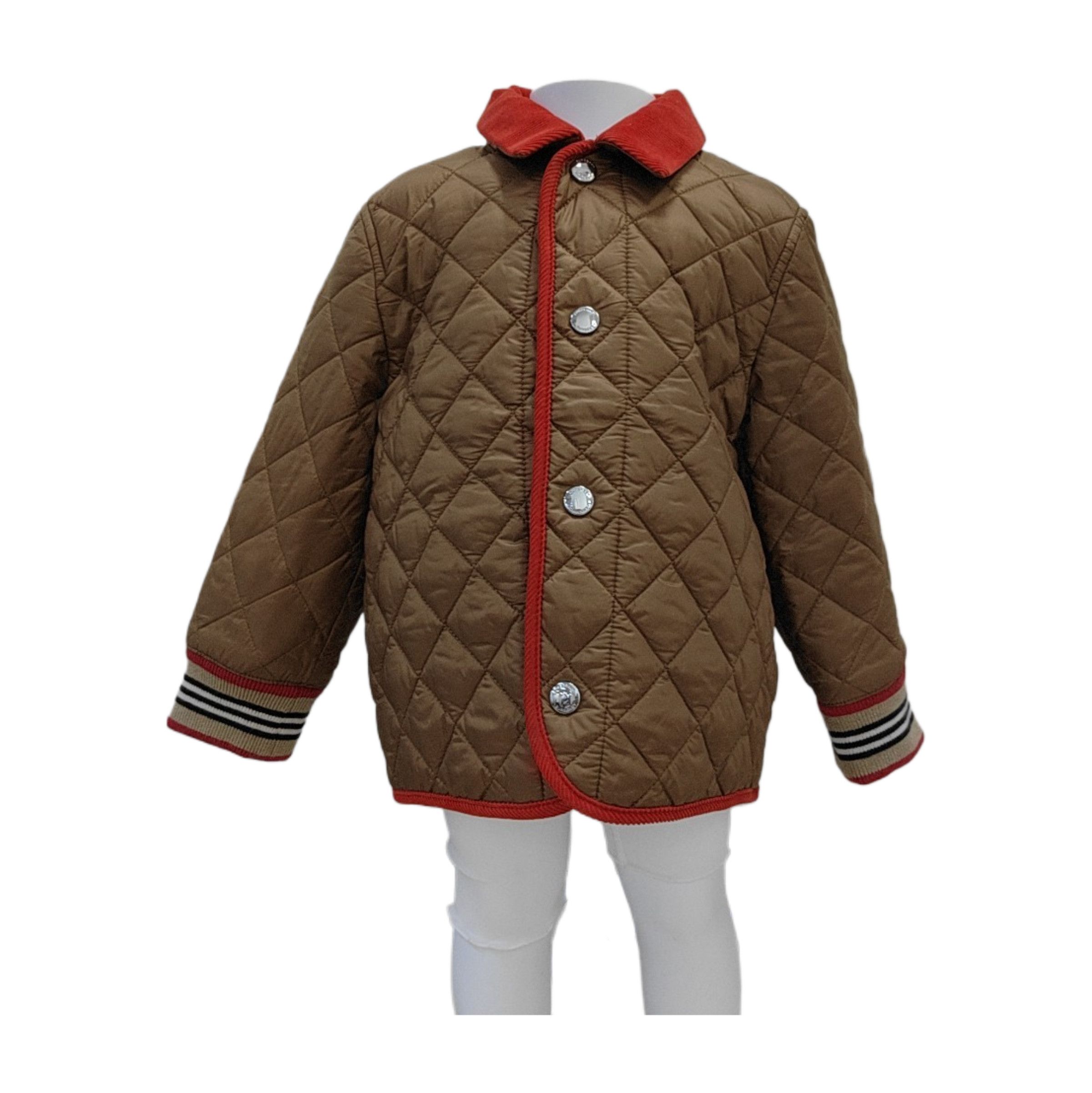 Burberry Burberry Quilted Logo Snap Jacket 12-18M Size US XXS / EU 40 - 2 Thumbnail