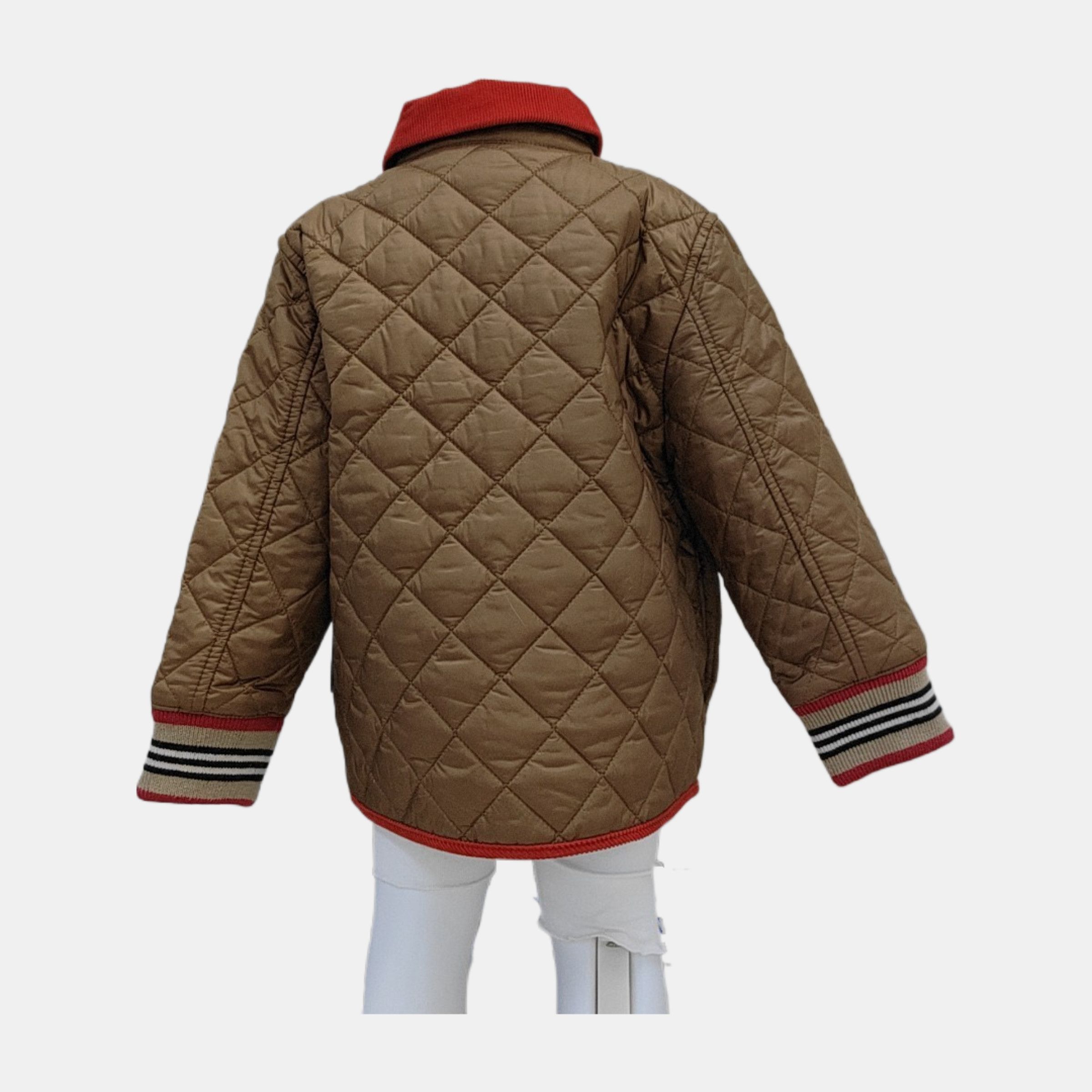 Burberry Burberry Quilted Logo Snap Jacket 12-18M Size US XXS / EU 40 - 3 Thumbnail