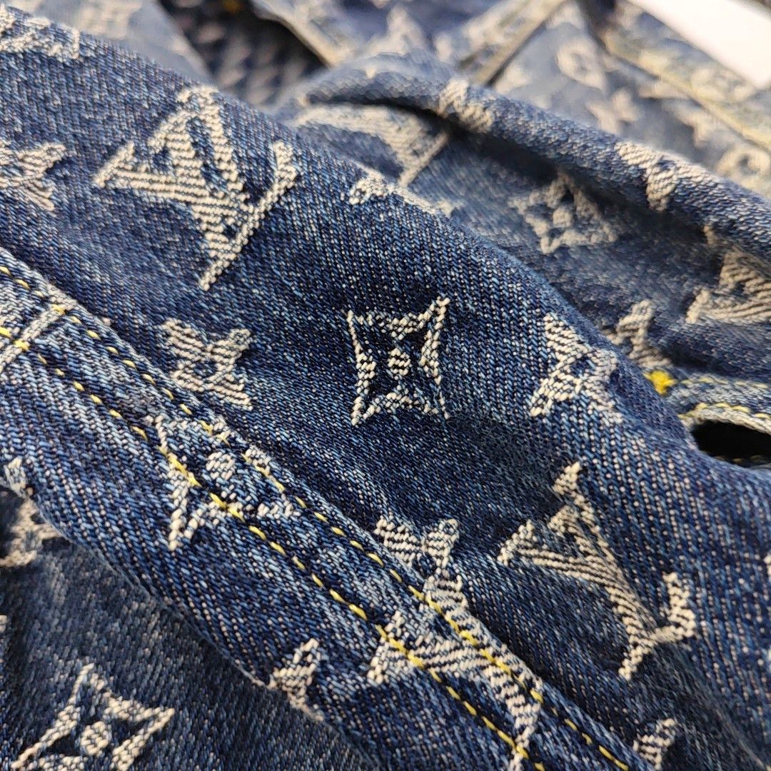 Louis Vuitton Louis Vuitton Monogram Denim Jacket Size 50 Size US M / EU 48-50 / 2 - 7 Thumbnail