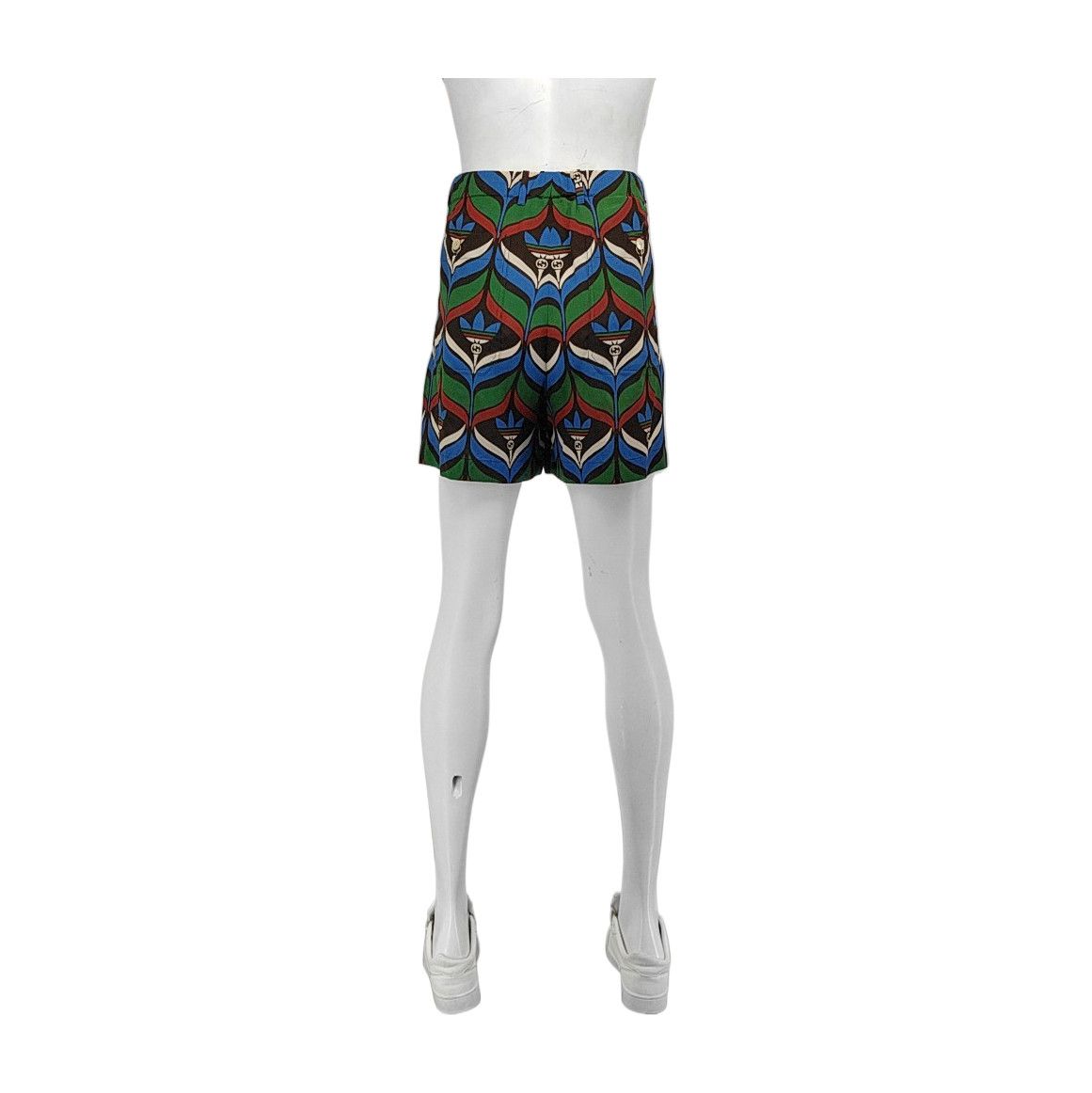 Gucci Gucci x Adidas Geometric Trefoil Print Shorts EU 52 Size US 36 / EU 52 - 3 Thumbnail