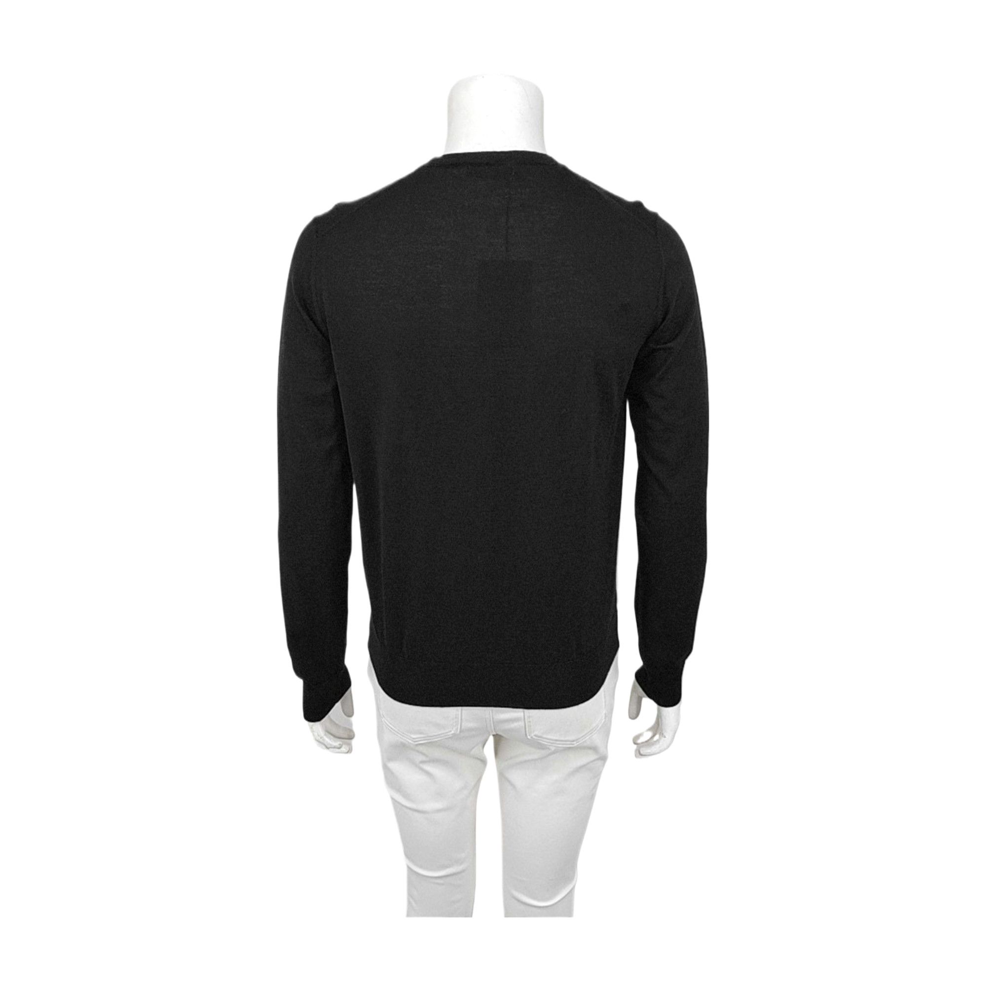Prada Prada Wool Crewneck Sweater Black 46 Size US S / EU 44-46 / 1 - 3 Thumbnail