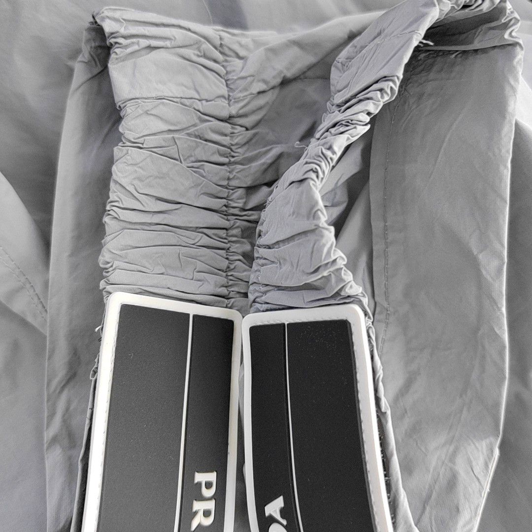 Prada Prada Gray Logo Cuff Technical Casual Pants US 28 Size US 28 / EU 44 - 8 Thumbnail
