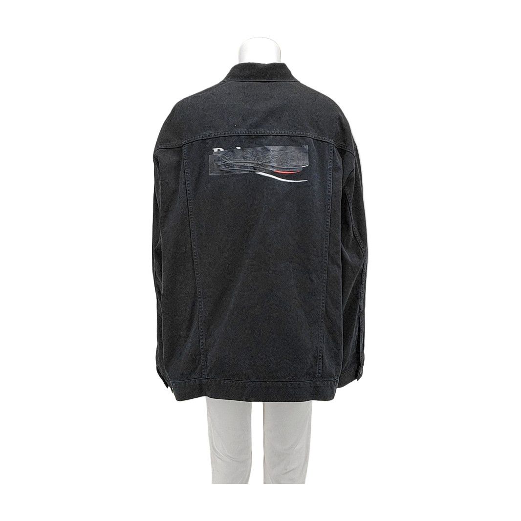 Balenciaga Balenciaga Campaign Logo Cotton Jacket XL Size US XXL / EU 58 / 5 - 3 Thumbnail