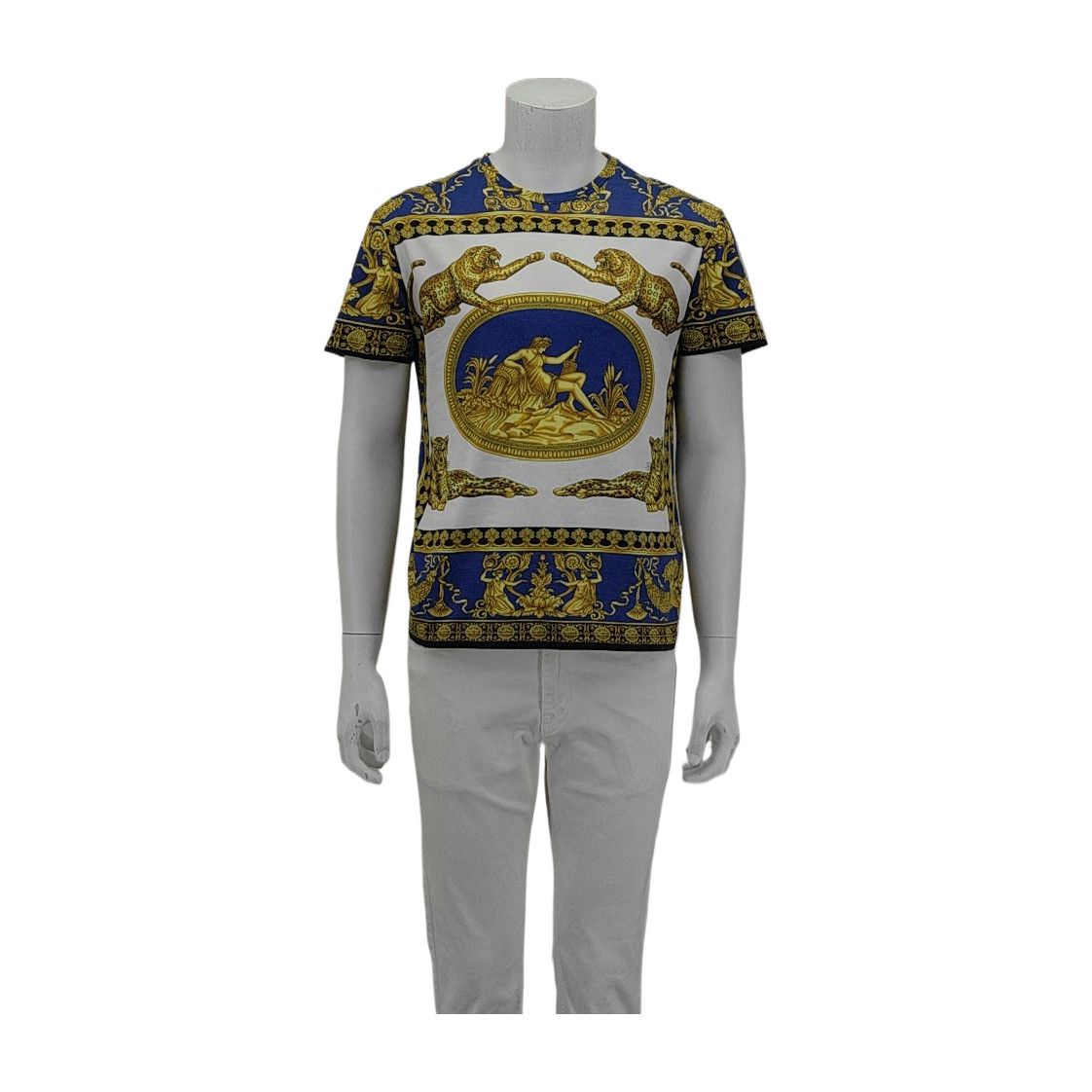 Versace Versace Baroque Graphic Print T-Shirt Size S Size US S / EU 44-46 / 1 - 2 Thumbnail
