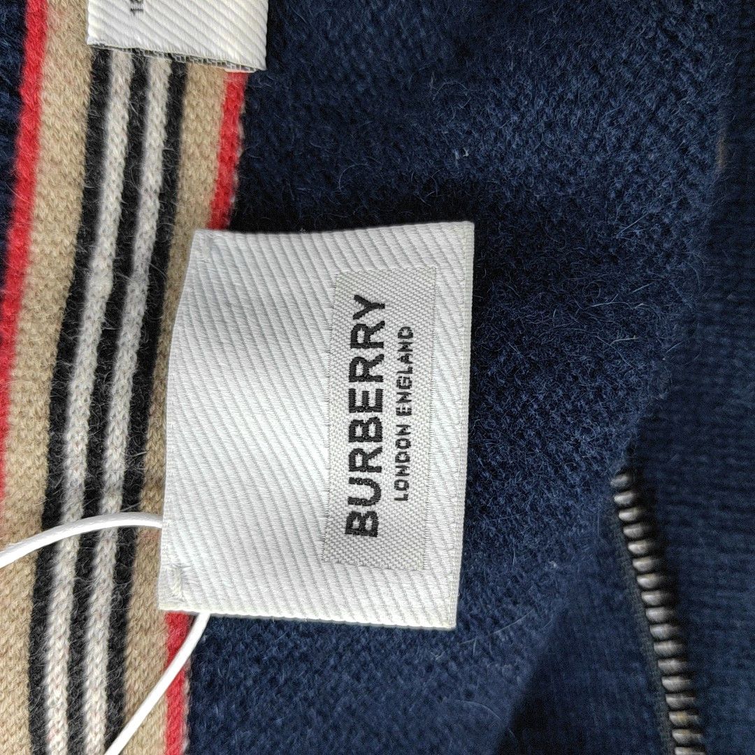 Burberry Burberry 1/4 Zip Cashmere Sweater L Size US L / EU 52-54 / 3 - 7 Thumbnail