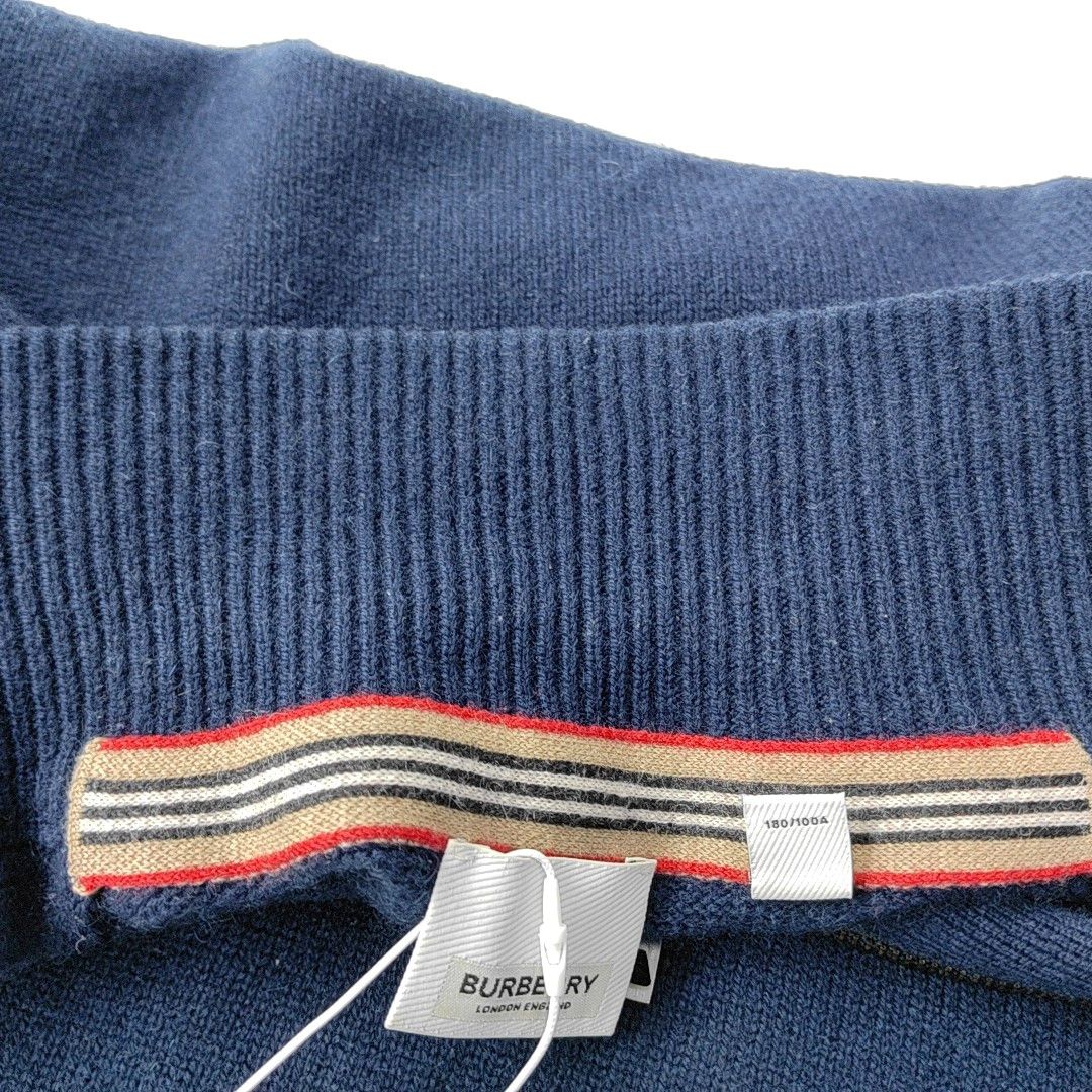 Burberry Burberry 1/4 Zip Cashmere Sweater L Size US L / EU 52-54 / 3 - 6 Thumbnail