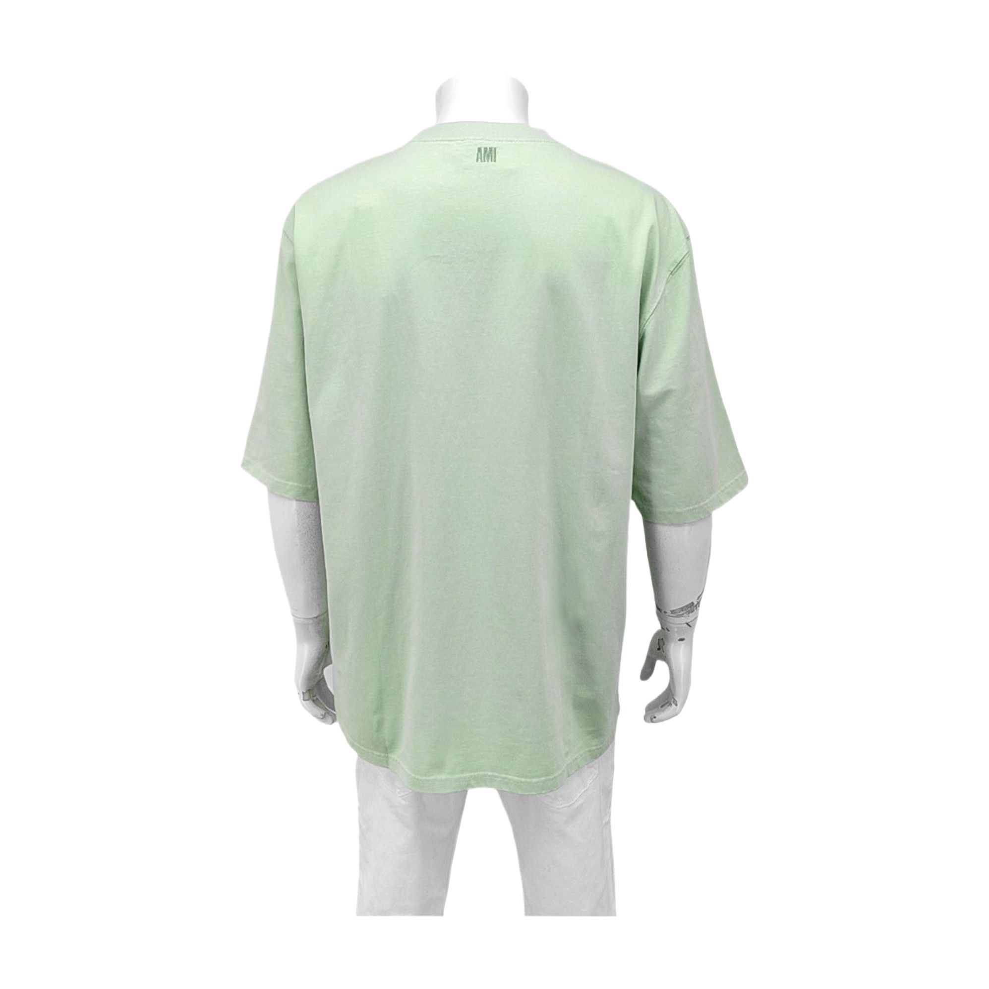 AMI AMI Green Heart Logo T-Shirt XXL Size US XXL / EU 58 / 5 - 3 Thumbnail