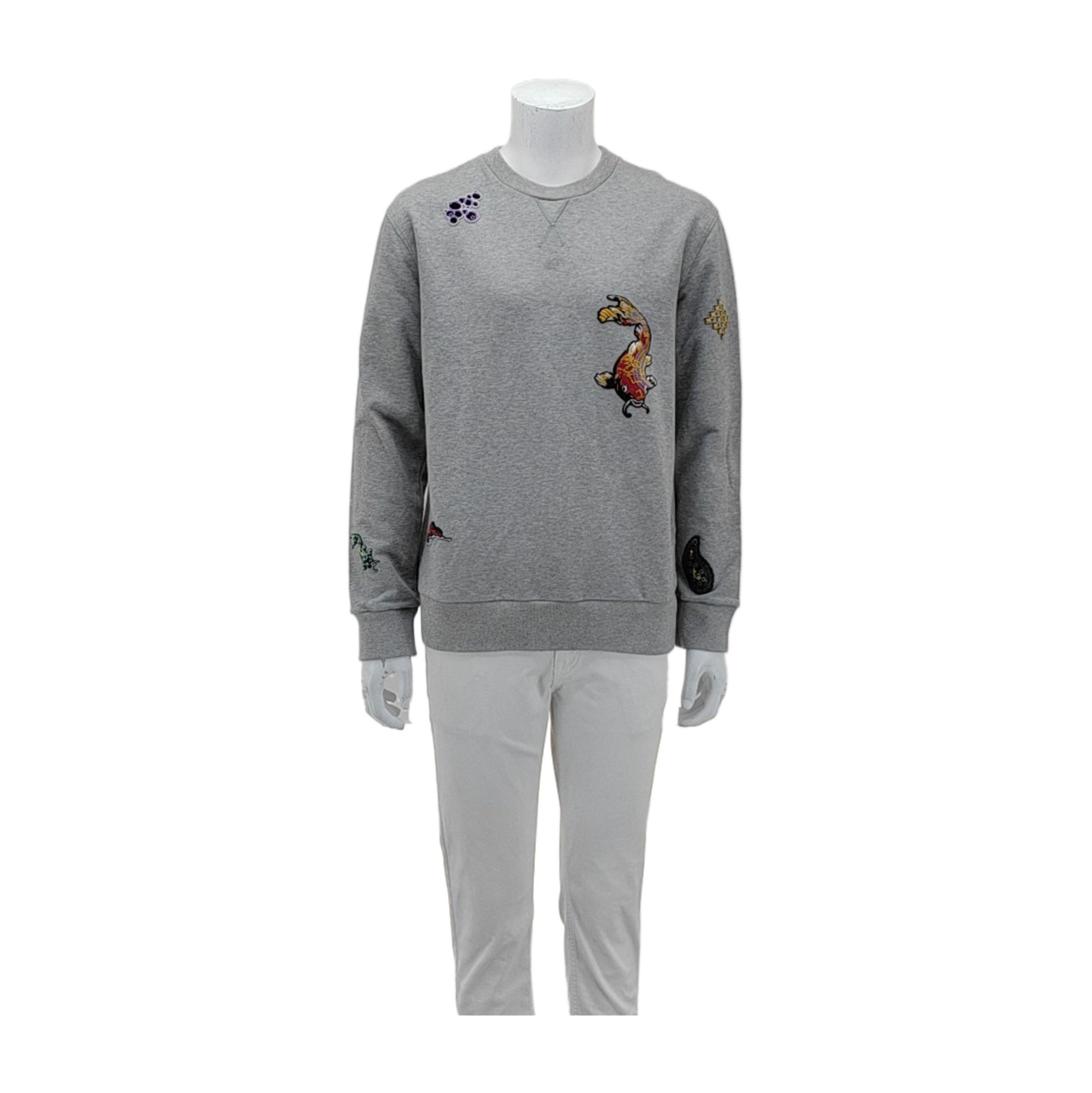 Lanvin Lanvin Embroidered Patch Sweatshirt Size L Size US L / EU 52-54 / 3 - 2 Thumbnail