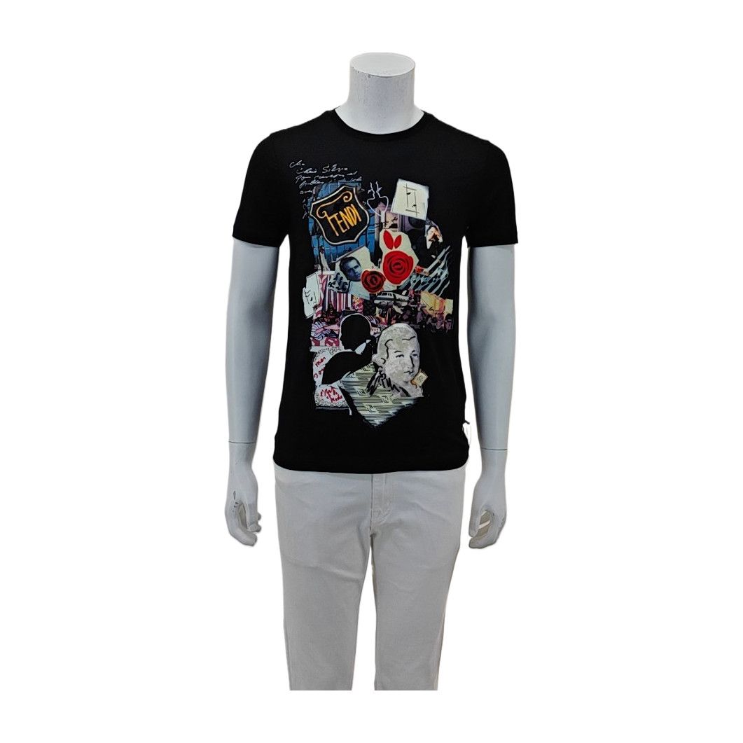 Fendi Fendi Graphic Print T-Shirt S Size US S / EU 44-46 / 1 - 2 Thumbnail