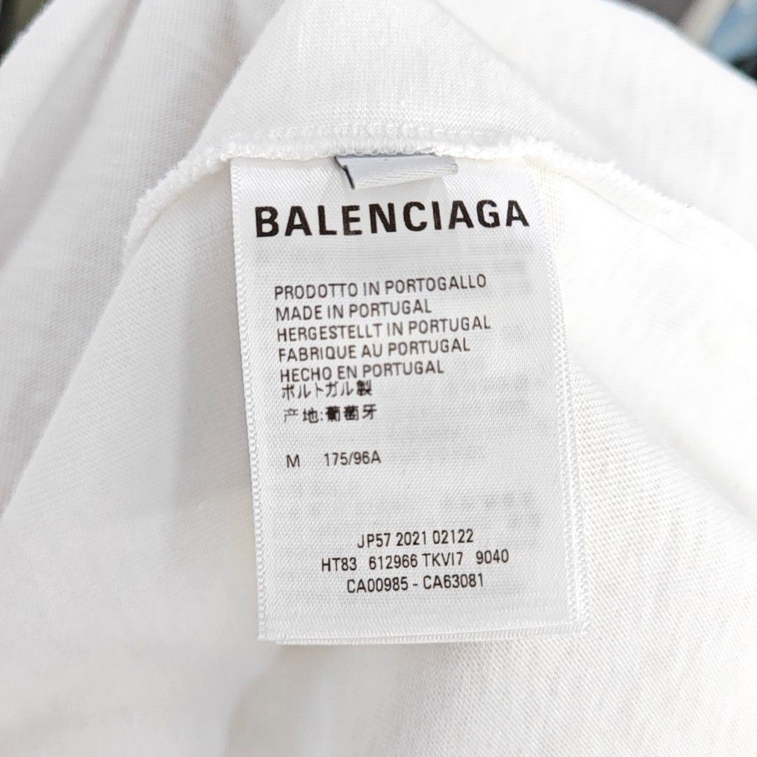 Balenciaga Balenciaga Pixel Logo T-Shirt Size M Size US M / EU 48-50 / 2 - 4 Thumbnail