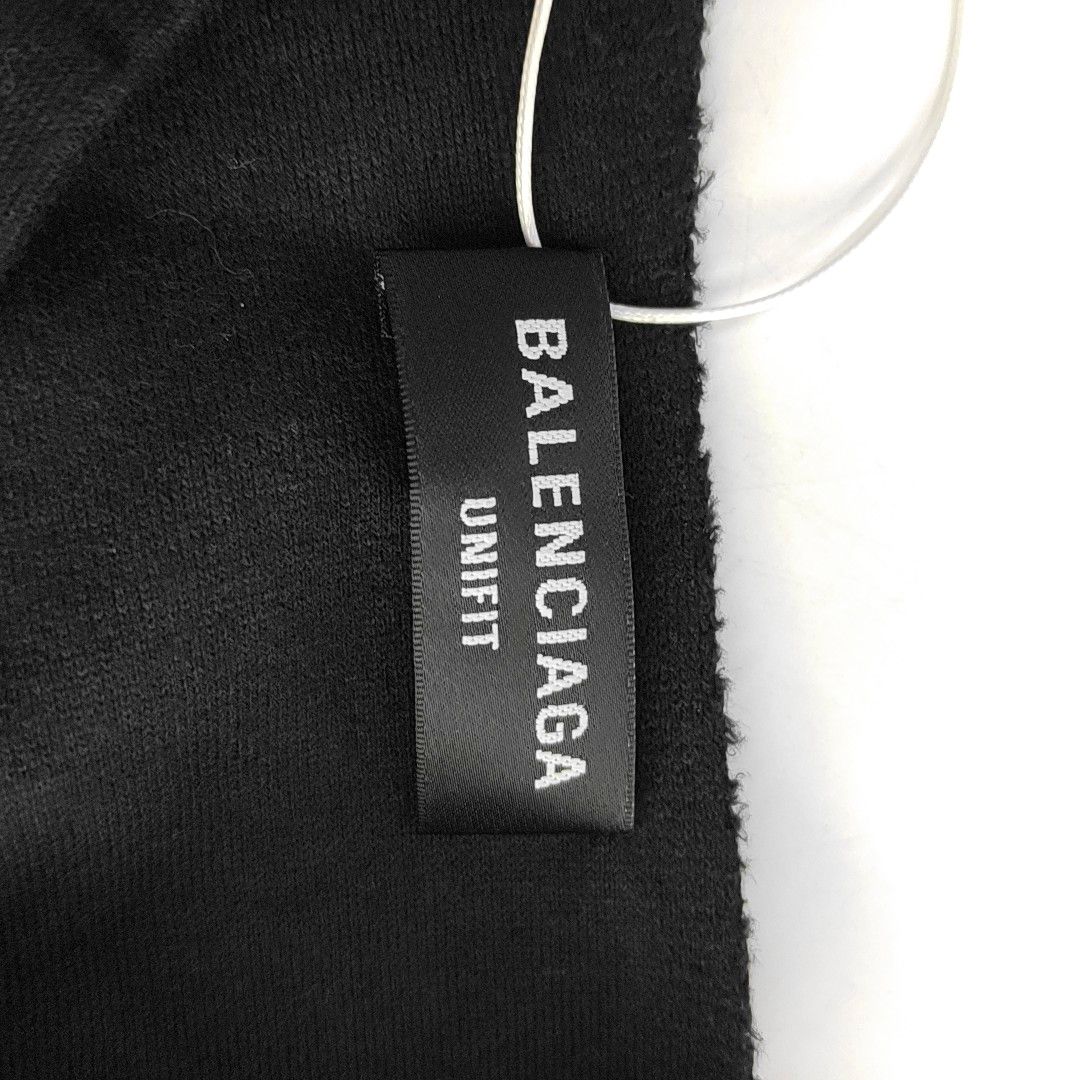 Balenciaga Balenciaga UNIFIT Logo Graphic T-Shirt Black Size 3 Size US L / EU 52-54 / 3 - 6 Thumbnail