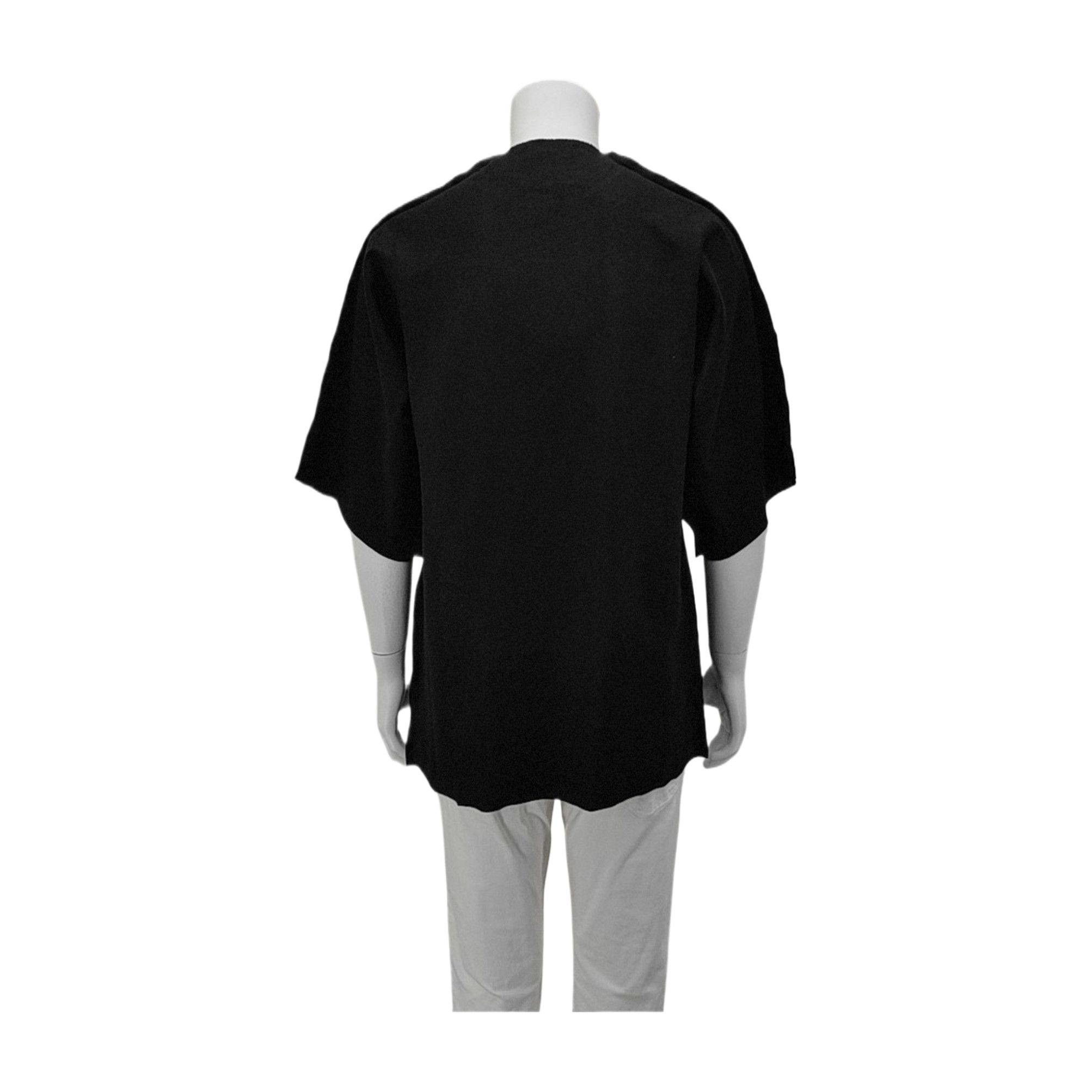 Balenciaga Balenciaga UNIFIT Logo Graphic T-Shirt Black Size 3 Size US L / EU 52-54 / 3 - 3 Thumbnail