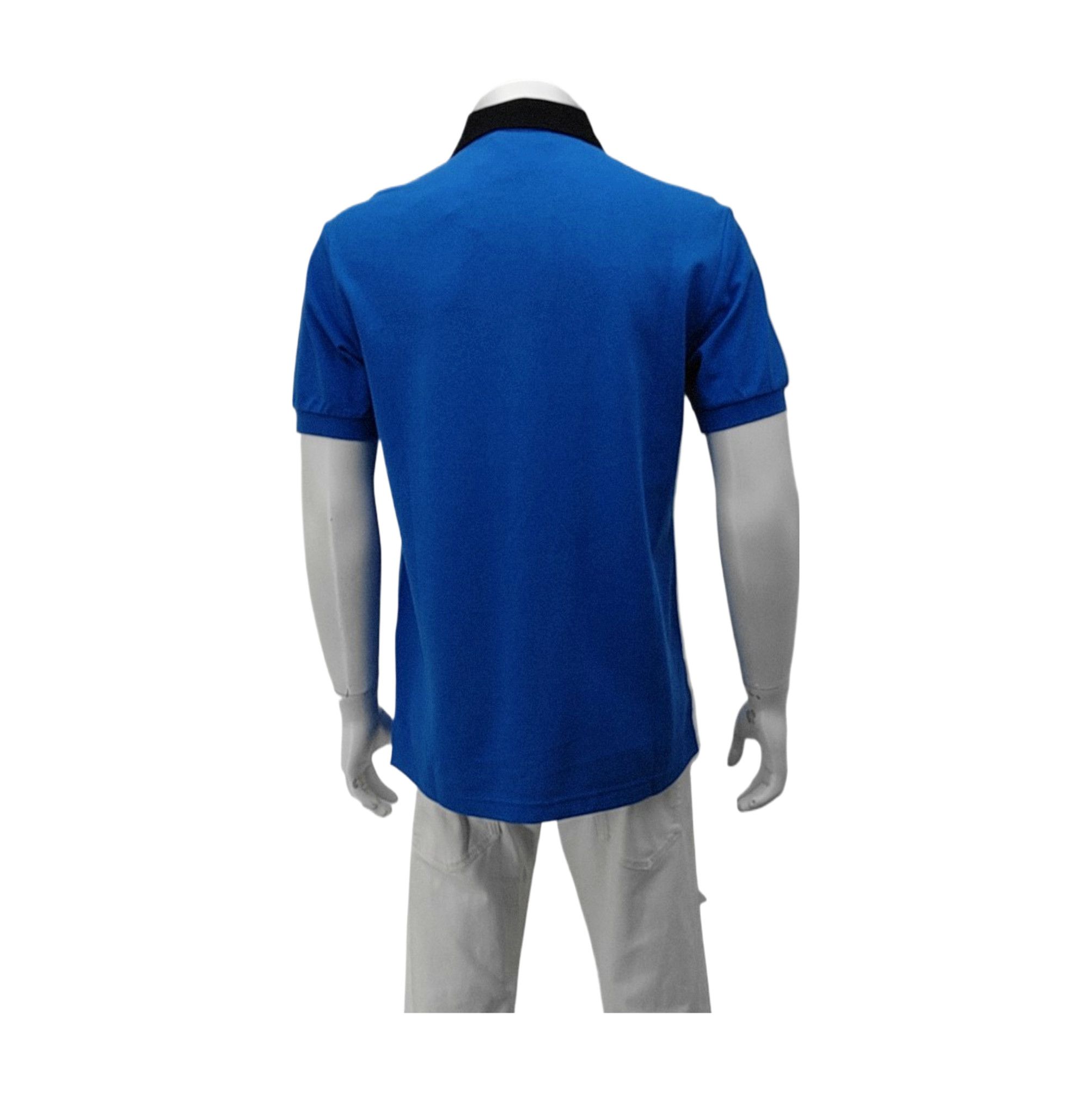 Prada Prada Contrast Collar Cotton Polo Shirt M Size US M / EU 48-50 / 2 - 2 Thumbnail