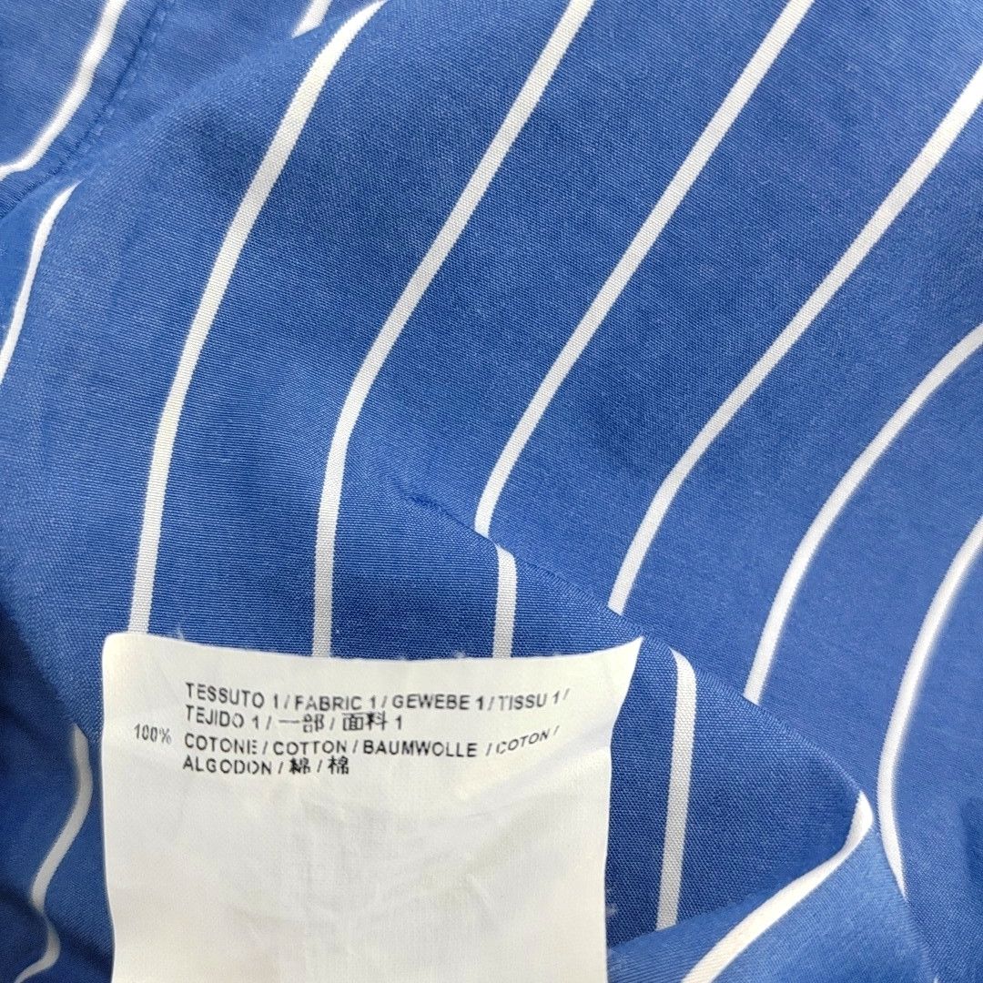 Balenciaga Balenciaga Back Logo Striped Shirt US M Size US M / EU 48-50 / 2 - 4 Thumbnail