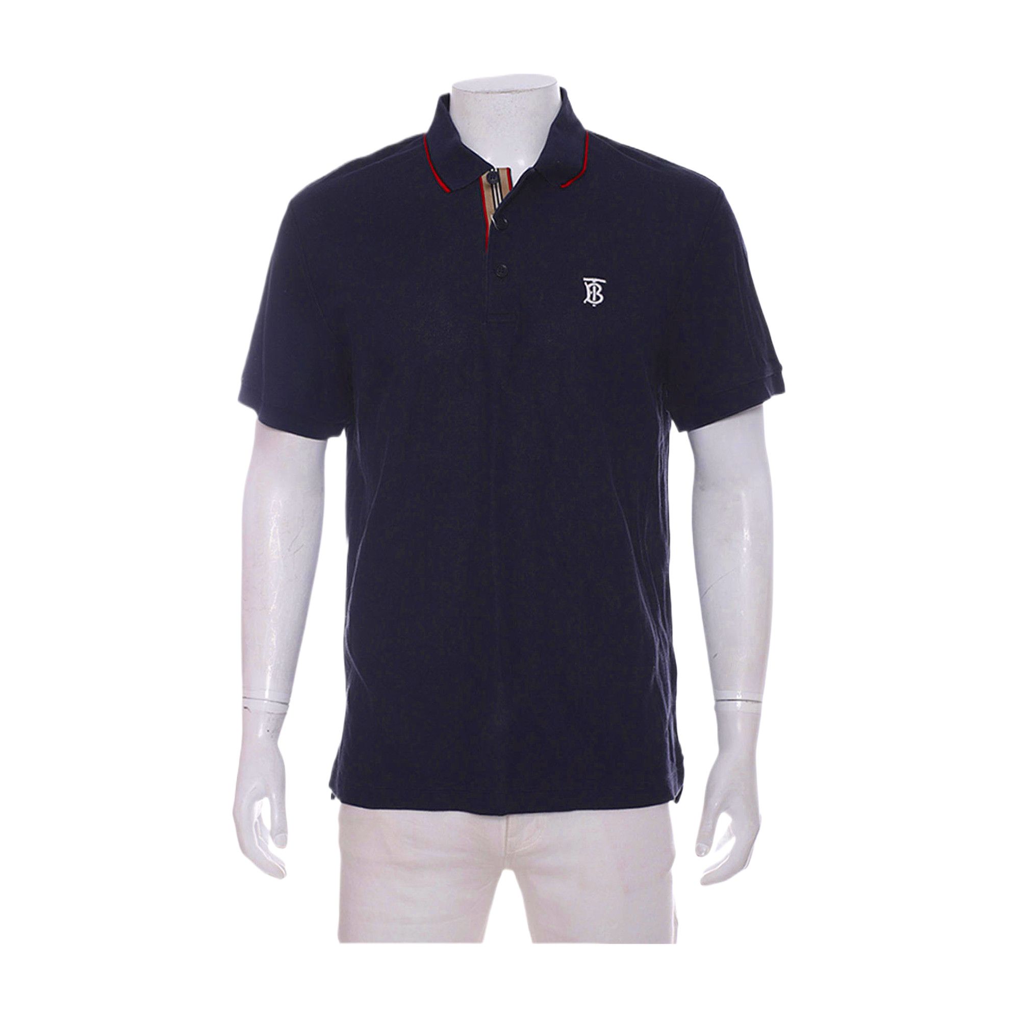 Burberry Burberry Navy Cotton Polo Shirt S Size US S / EU 44-46 / 1 - 2 Thumbnail