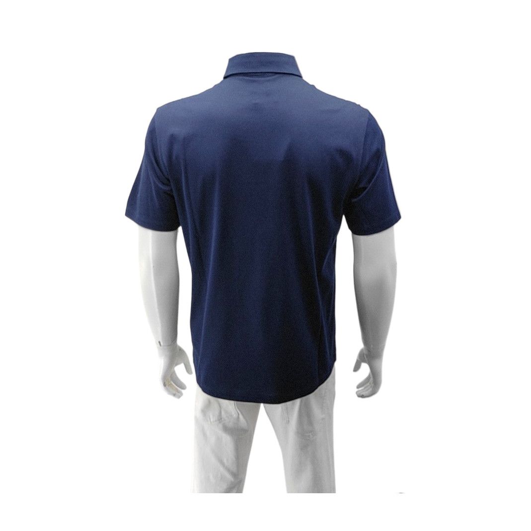 Prada Prada Navy Cotton Pocket Polo Shirt Size M Size US M / EU 48-50 / 2 - 3 Thumbnail