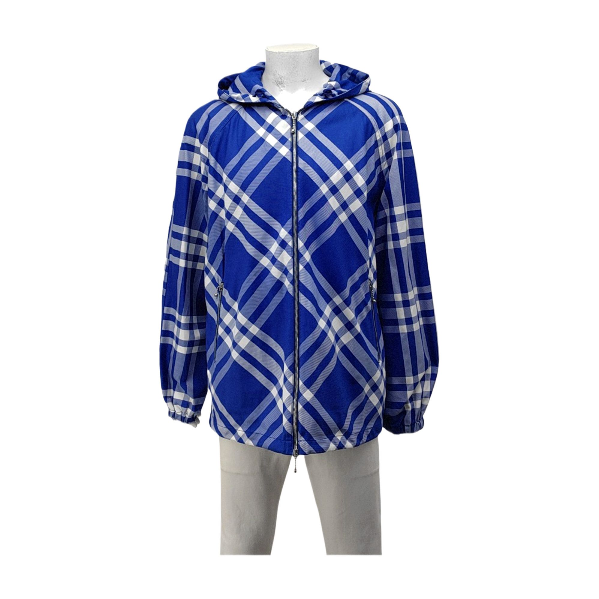 Burberry Burberry Check Hooded Jacket XL Size US XL / EU 56 / 4 - 2 Thumbnail