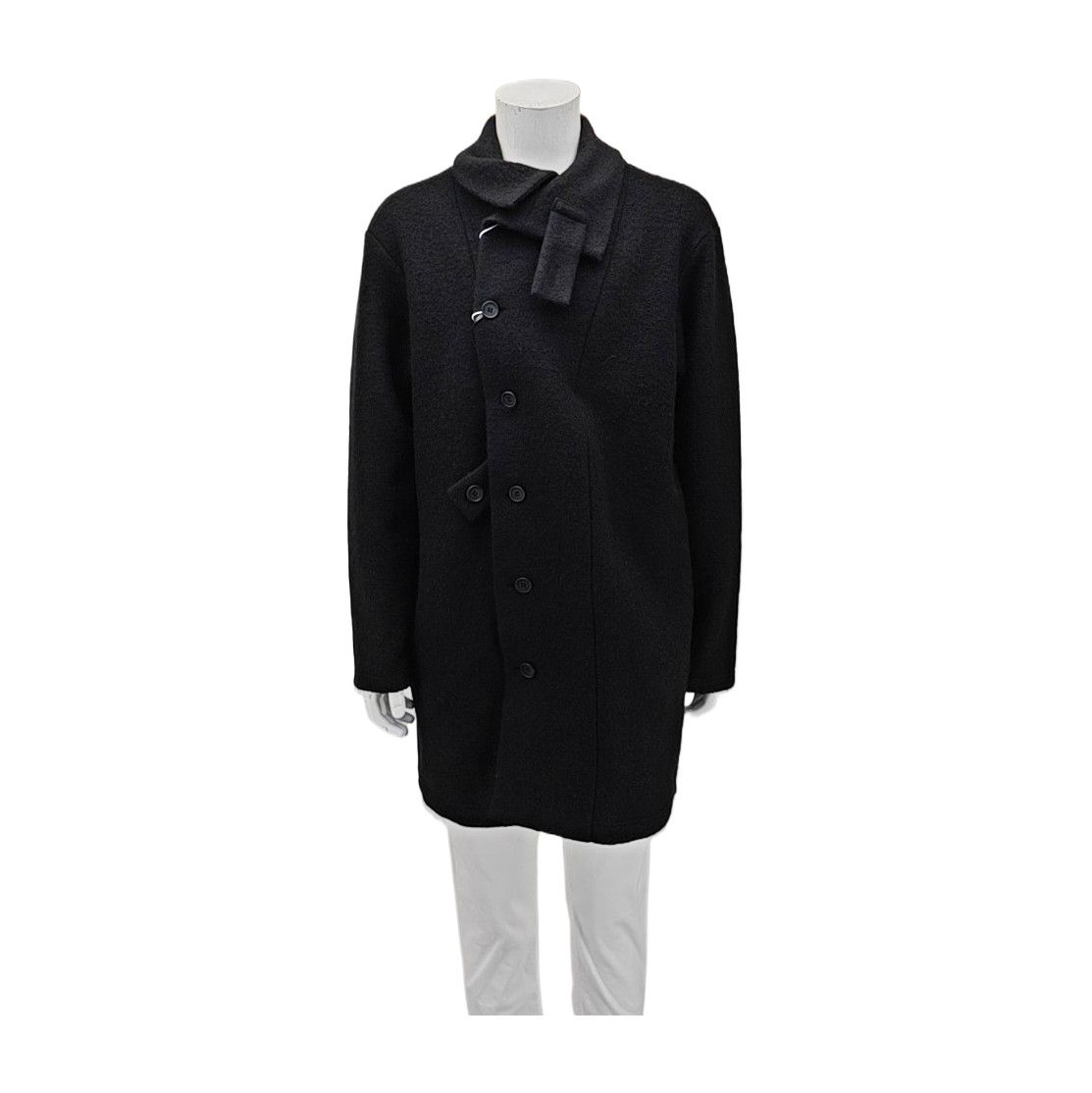 Yohji Yamamoto Yohji Yamamoto Wool Long Button-Up Coat Size 3 Size US L / EU 52-54 / 3 - 2 Thumbnail