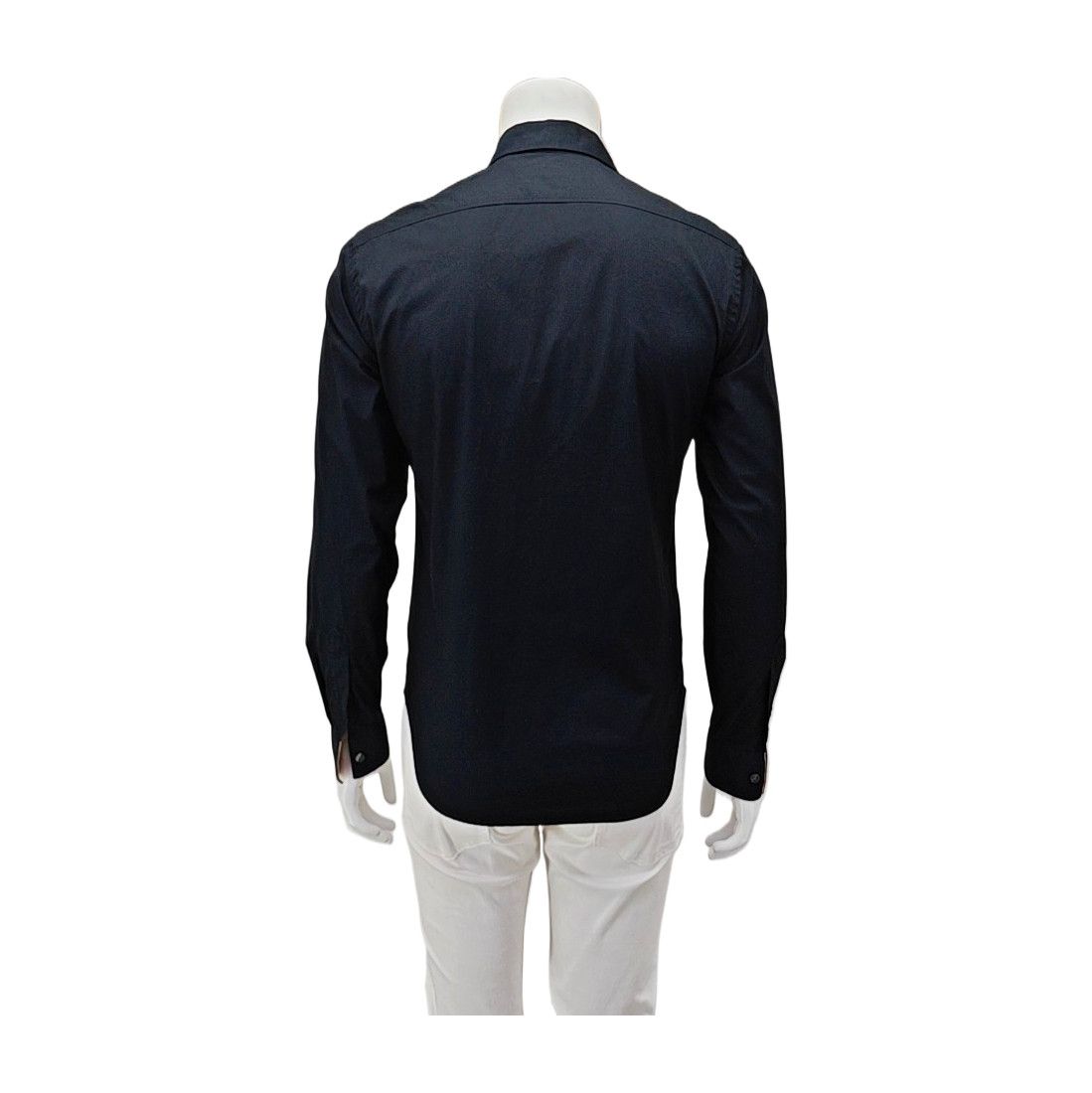 Burberry Burberry Brit Black Cotton Long Sleeve Shirt S Size US S / EU 44-46 / 1 - 3 Thumbnail
