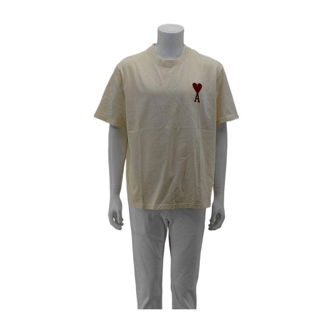 AMI AMI Heart Logo Organic Cotton T-Shirt L Size US L / EU 52-54 / 3 - 2 Thumbnail