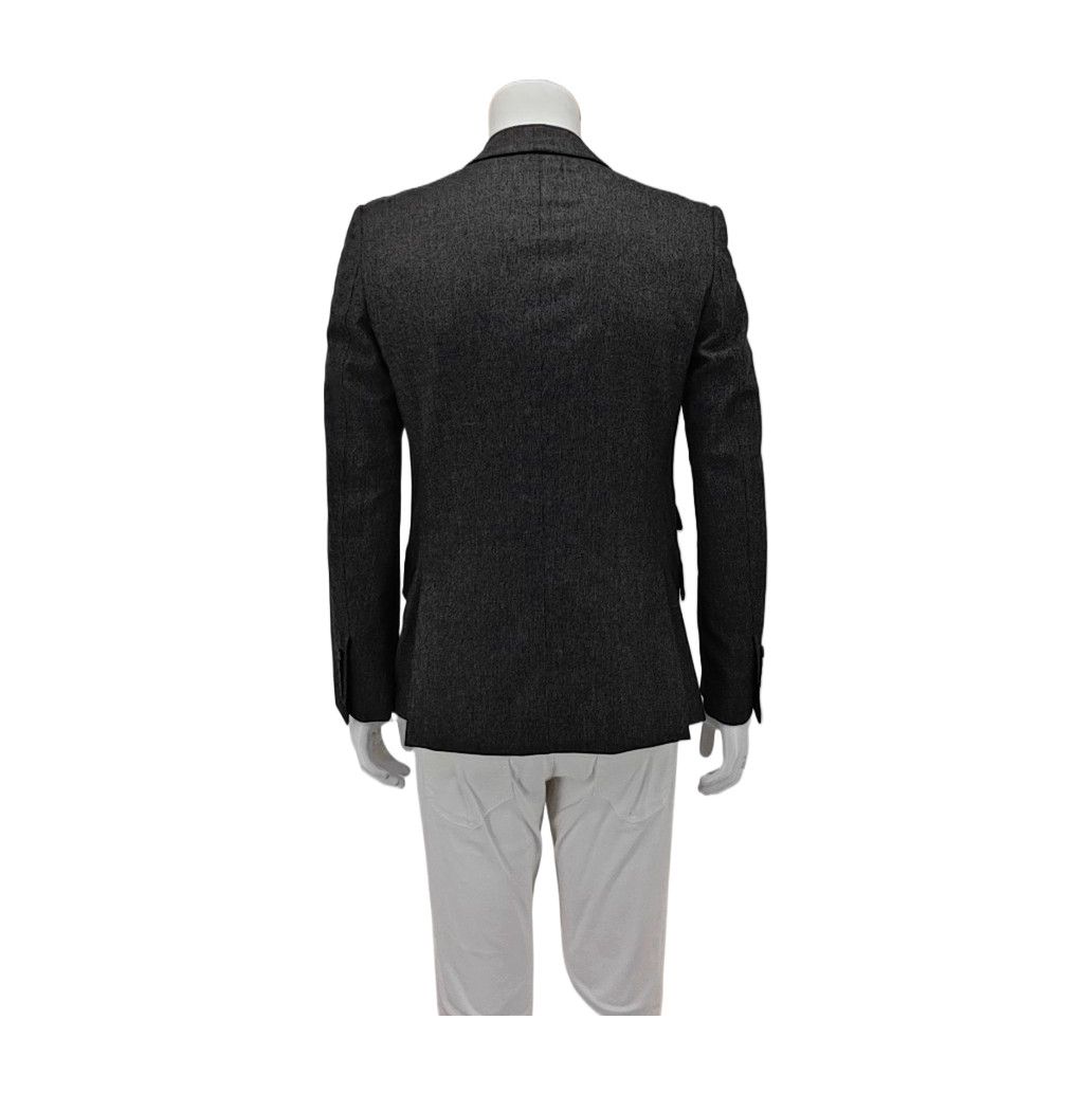 Gucci Gucci Gray Wool Blazer 40R Size 40R - 3 Thumbnail