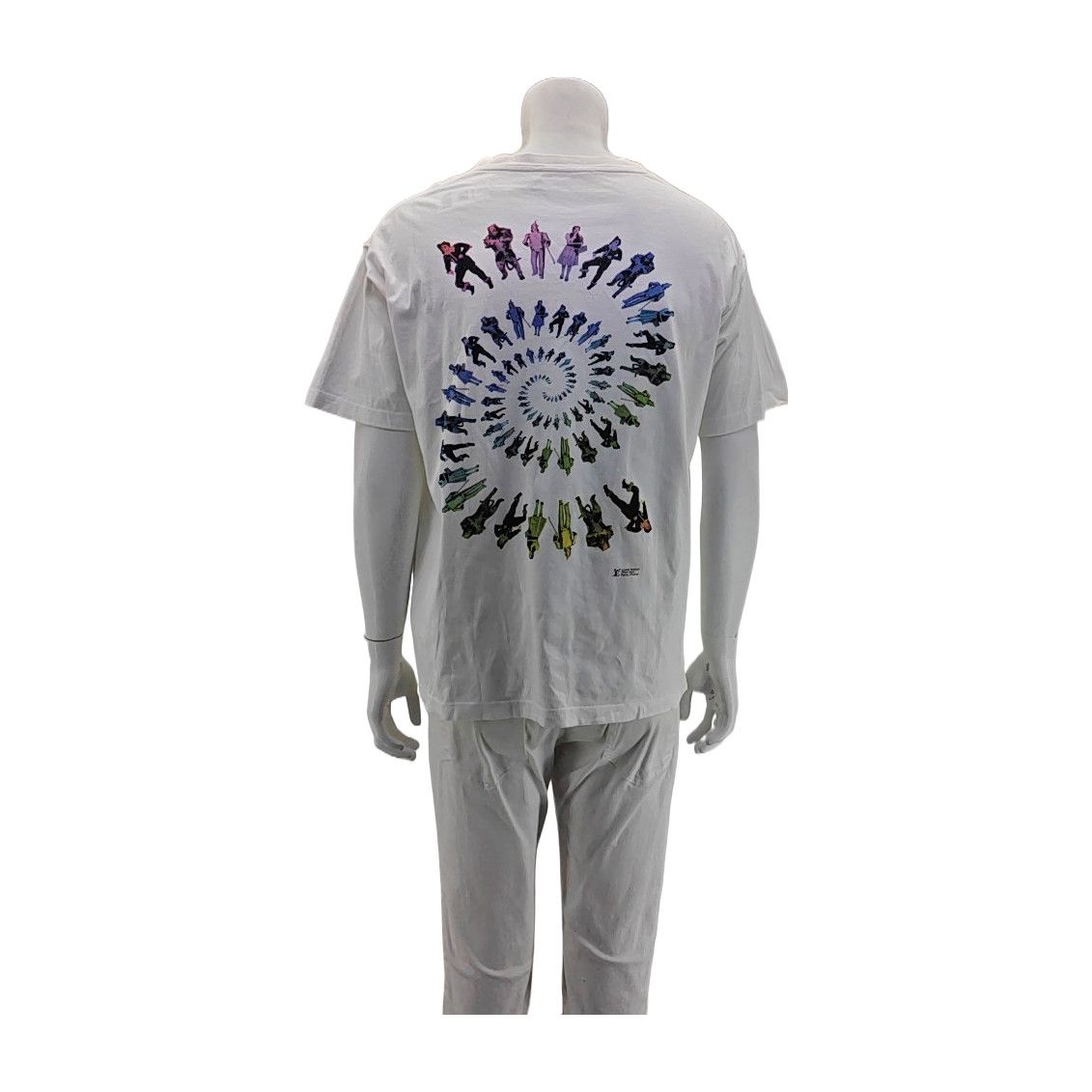 Louis Vuitton Louis Vuitton Graphic Spiral Logo T-Shirt XL Size US XL / EU 56 / 4 - 3 Thumbnail
