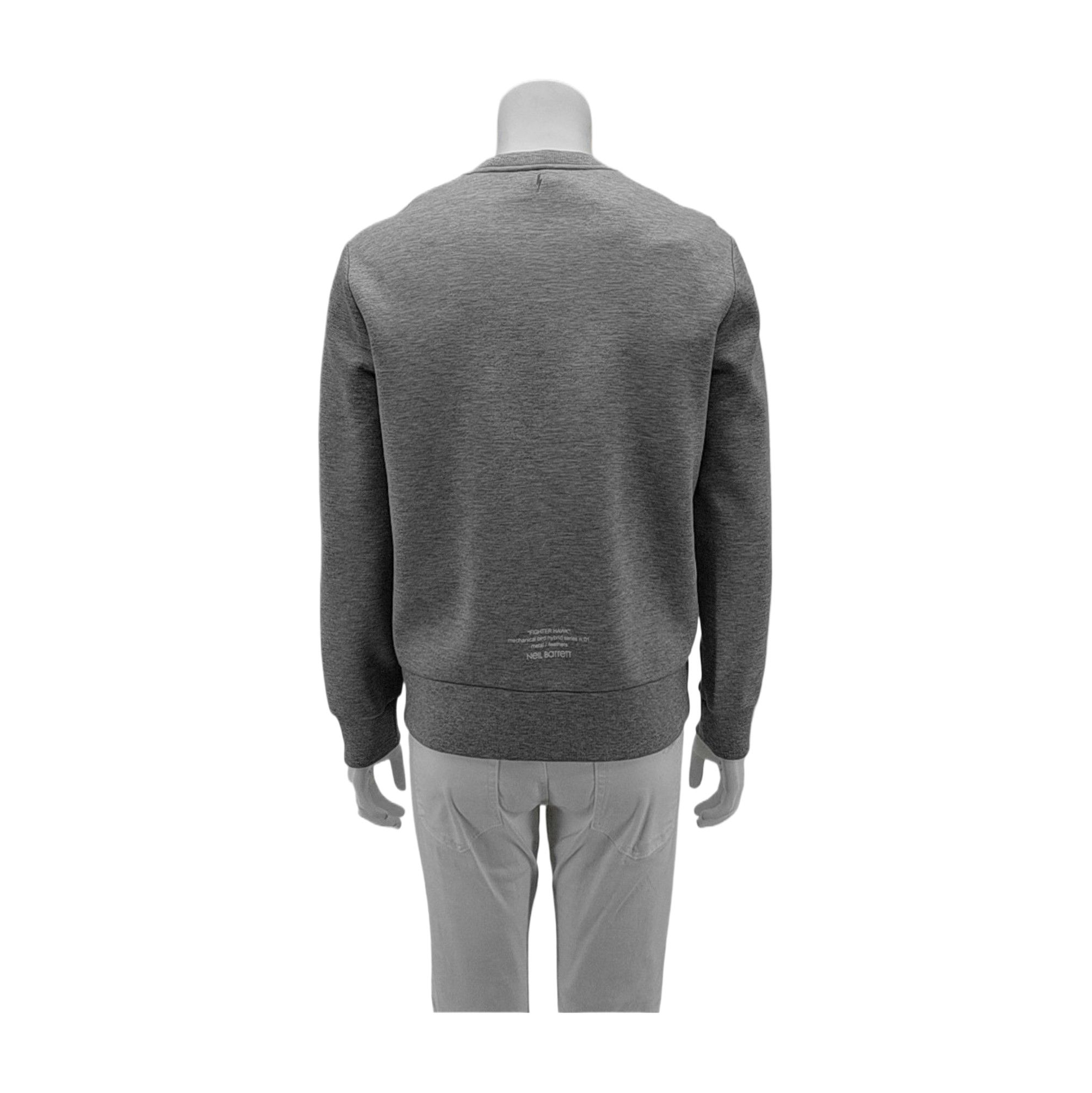 Neil Barrett Neil Barrett Eagle Hybrid Graphic Sweatshirt S Size US S / EU 44-46 / 1 - 3 Thumbnail