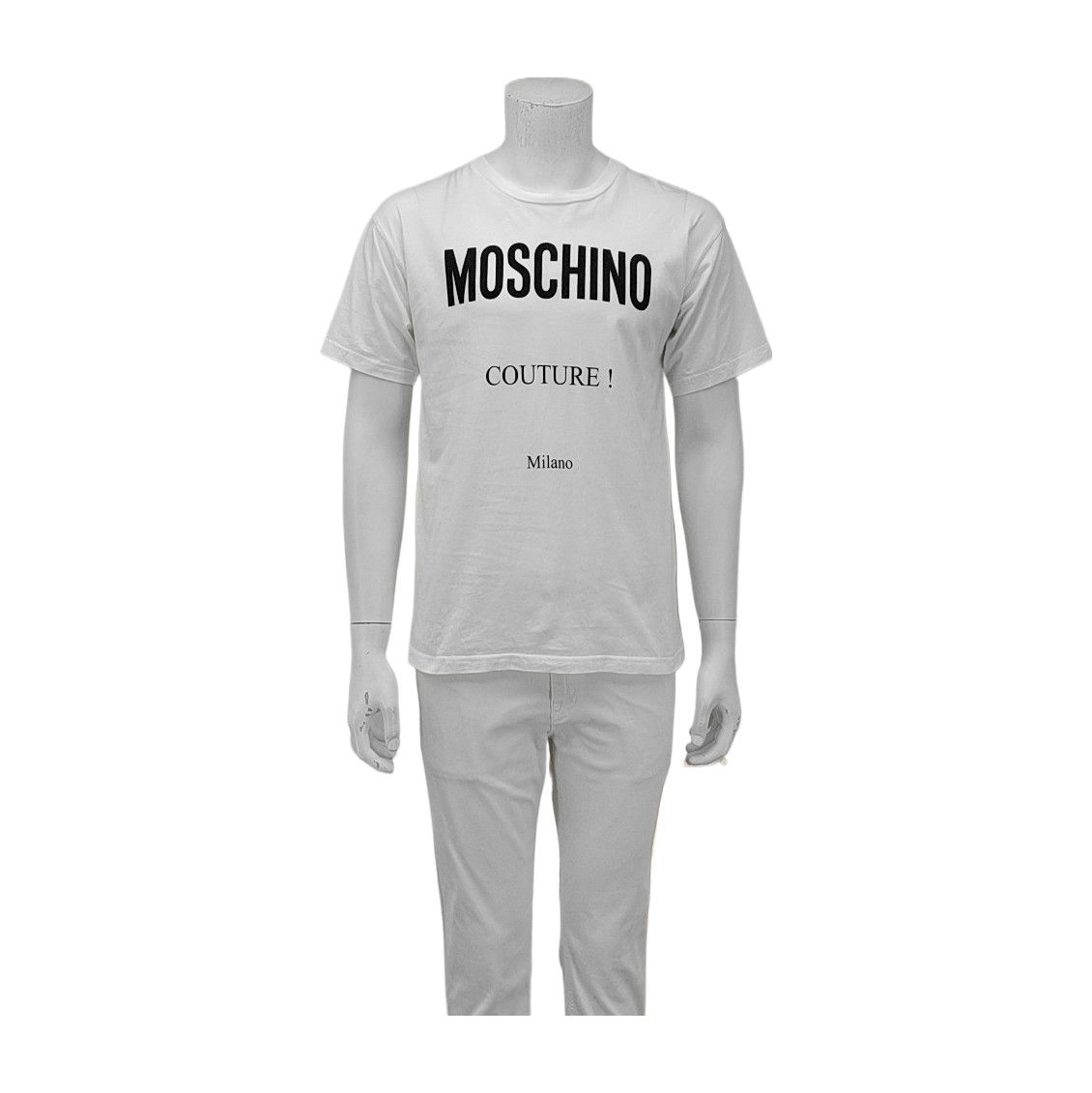 Moschino Moschino Couture Logo Print T-Shirt US XS Size US XS / EU 42 / 0 - 2 Thumbnail