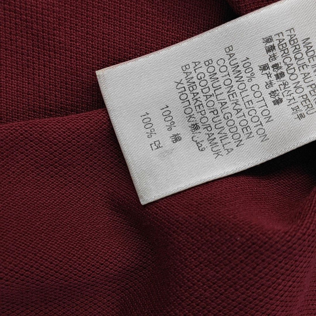 Burberry Burberry Brit Red Cotton Polo Shirt L Size US L / EU 52-54 / 3 - 7 Thumbnail