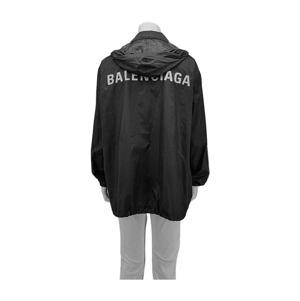 Balenciaga Balenciaga Hooded Back Logo Windbreaker Jacket Size 48 Size US M / EU 48-50 / 2 - 3 Thumbnail