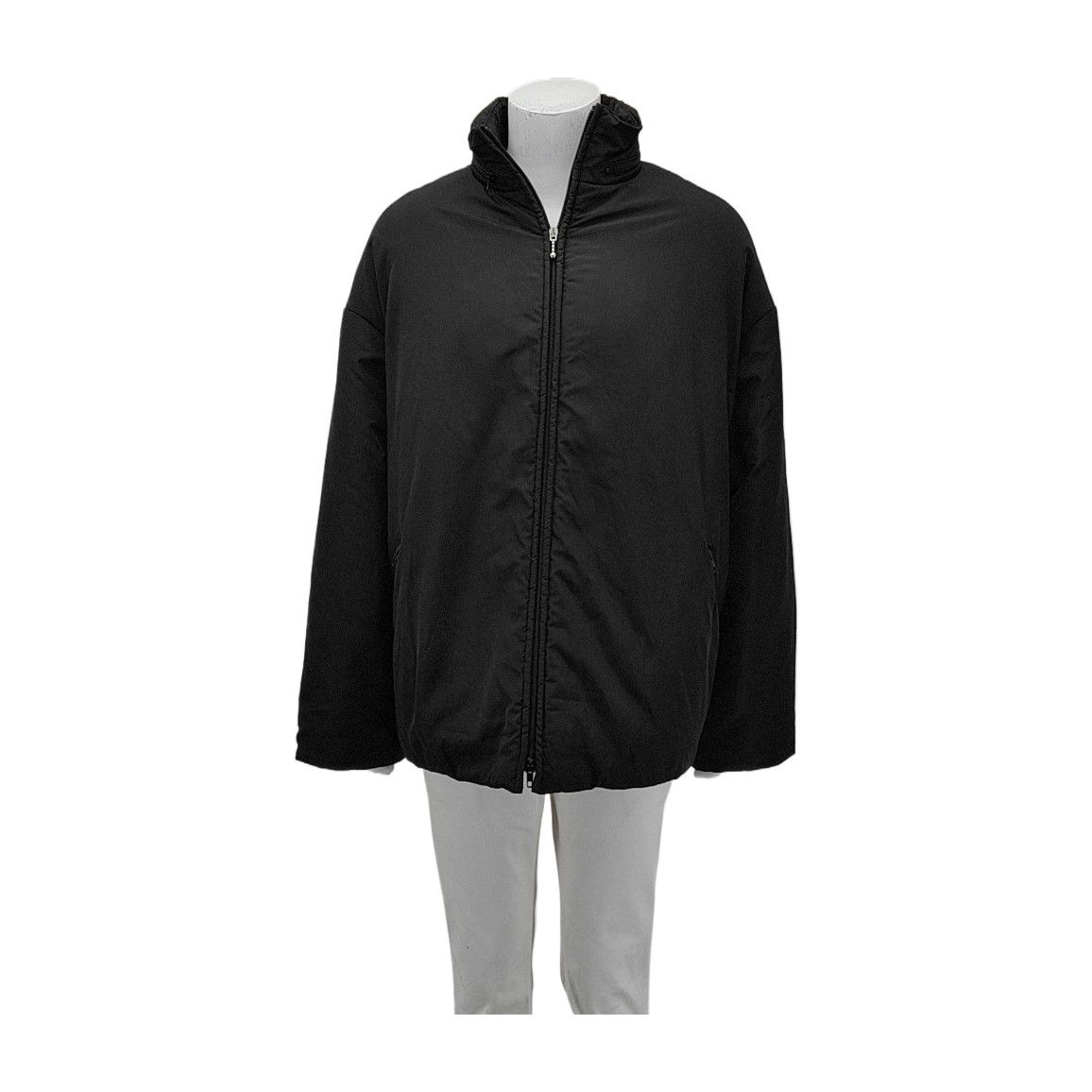 Balenciaga Balenciaga Logo Print Padded Jacket Size 48 Size US M / EU 48-50 / 2 - 2 Thumbnail