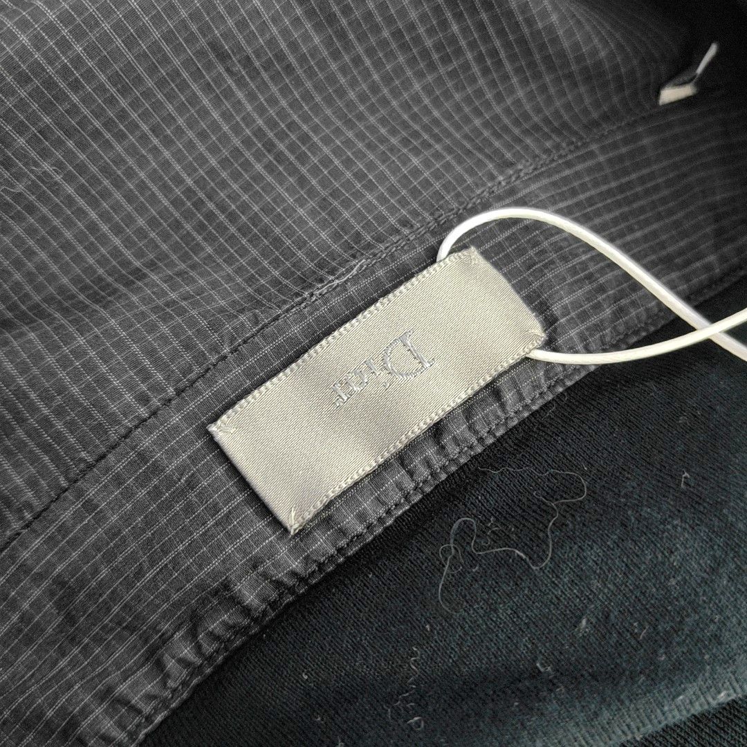 Dior Dior Homme Micro-Grid Cotton Zip Light Jacket 40 Size US XXS / EU 40 - 6 Thumbnail