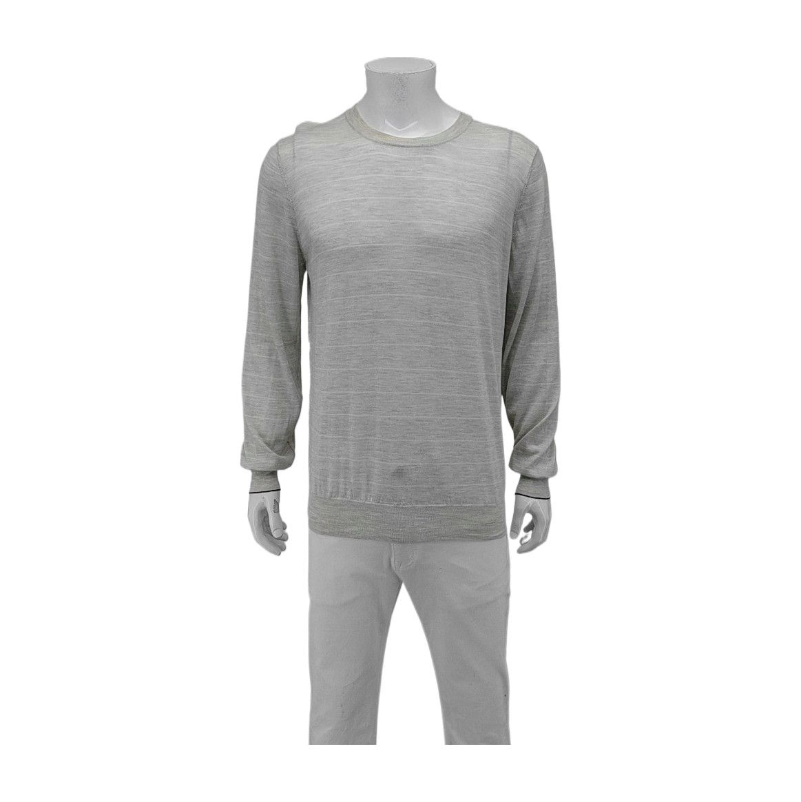 Brunello Cucinelli Brunello Cucinelli Wool Cashmere Knit Sweater Size 50 Size US M / EU 48-50 / 2 - 2 Thumbnail