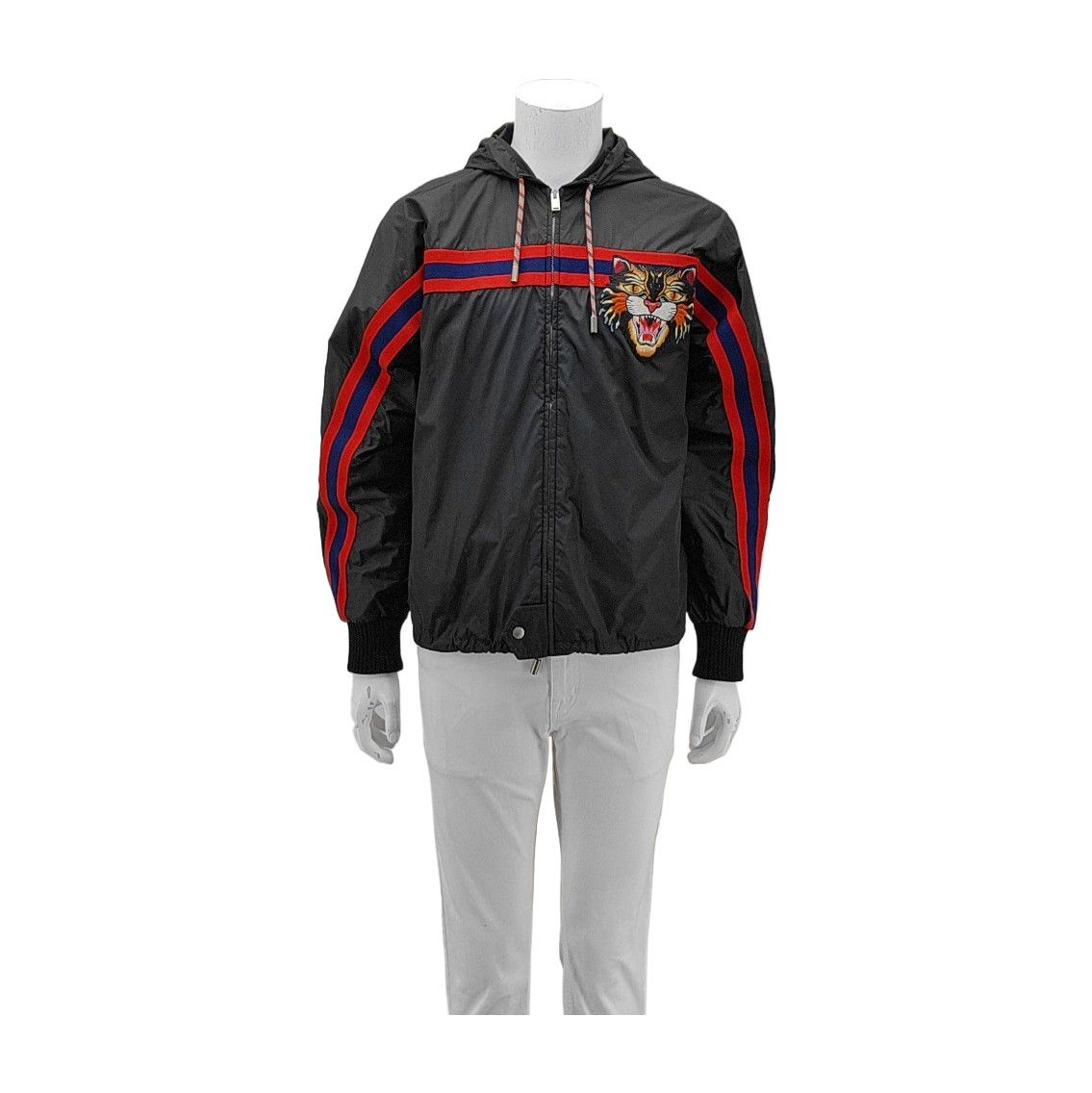 Gucci Gucci Tiger Patch Web Stripe Windbreaker 46 Size US S / EU 44-46 / 1 - 2 Thumbnail