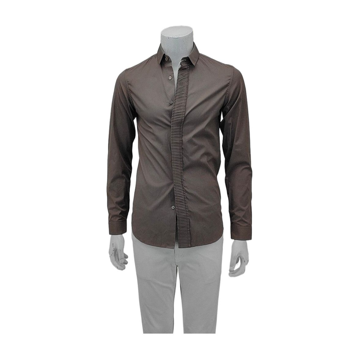Burberry Burberry Pleated Detail Long Sleeve Shirt Size S Size US S / EU 44-46 / 1 - 2 Thumbnail