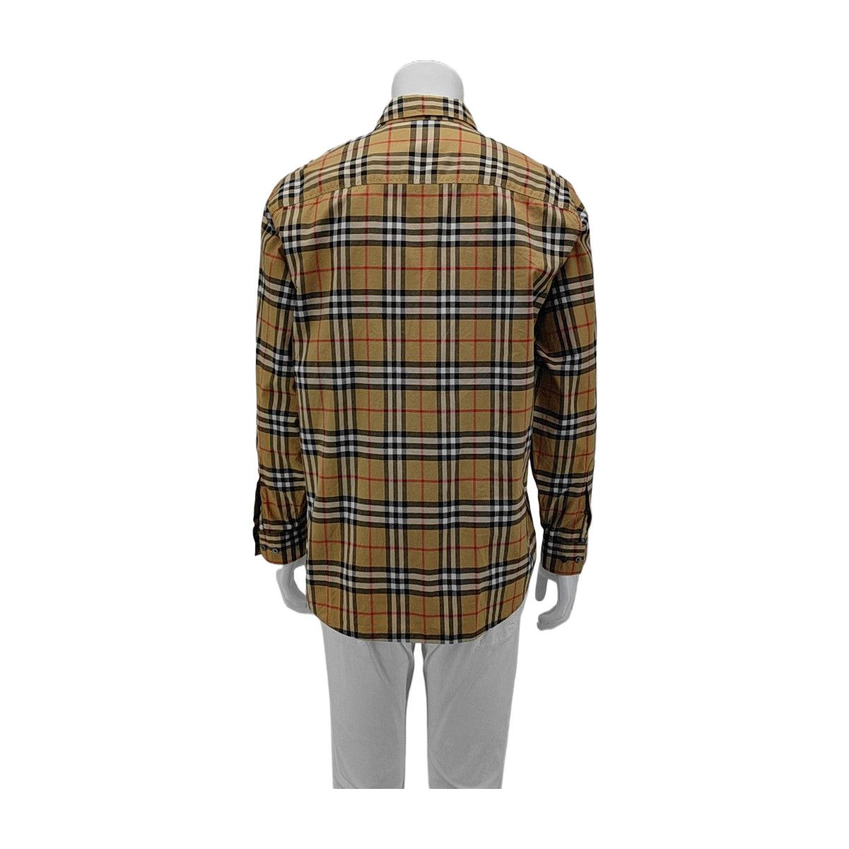 Burberry Burberry Check Long Sleeve Cotton Shirt L Size US L / EU 52-54 / 3 - 3 Thumbnail