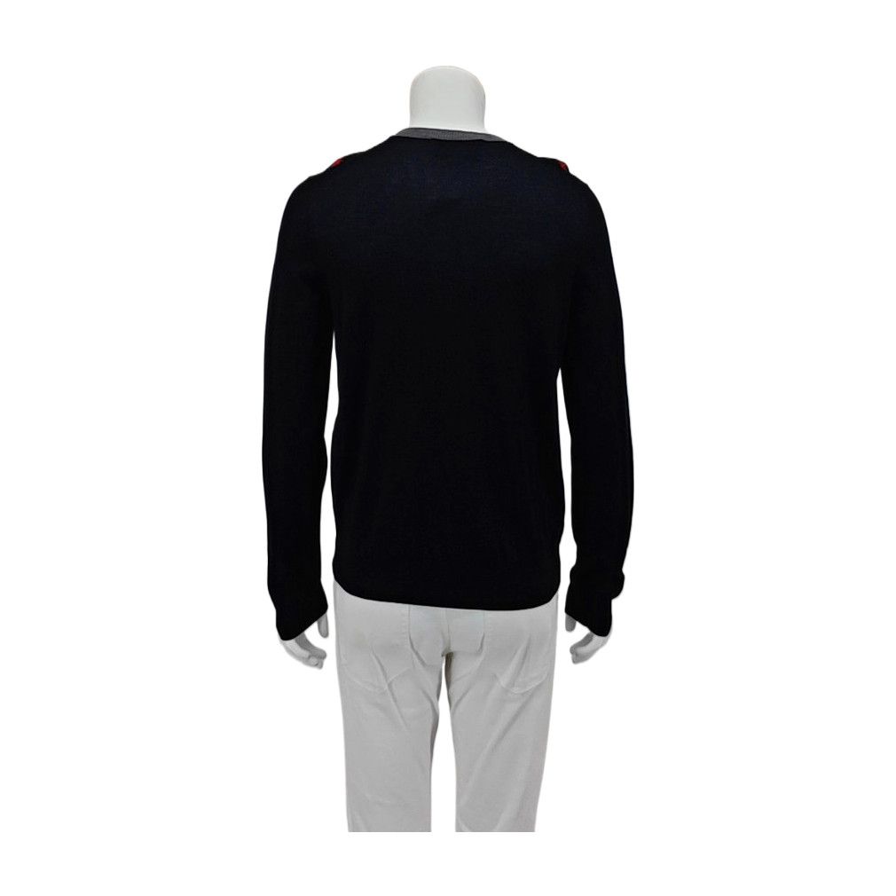 Gucci Gucci Bee Embroidery Wool Sweater XL Size US XL / EU 56 / 4 - 3 Thumbnail