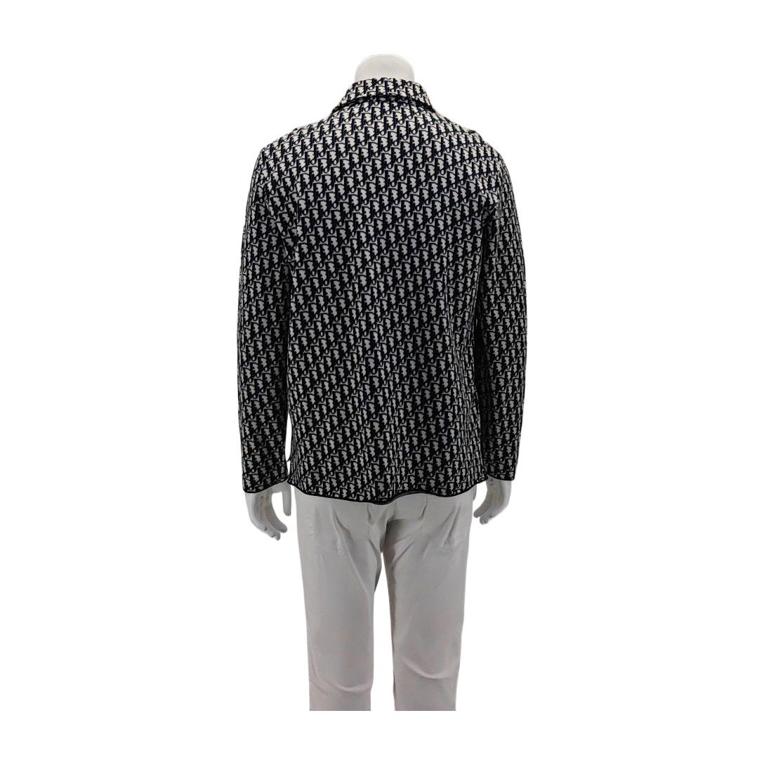 Dior Dior Homme Oblique Monogram Cotton Shirt M Size US M / EU 48-50 / 2 - 3 Thumbnail