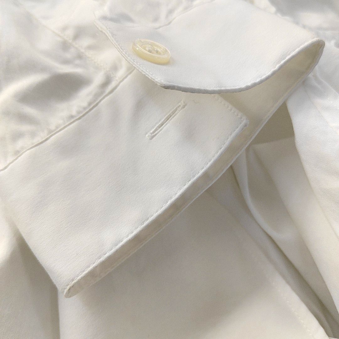 Dior Dior White Cotton Blend Button Up Shirt 41 Size US L / EU 52-54 / 3 - 9 Thumbnail